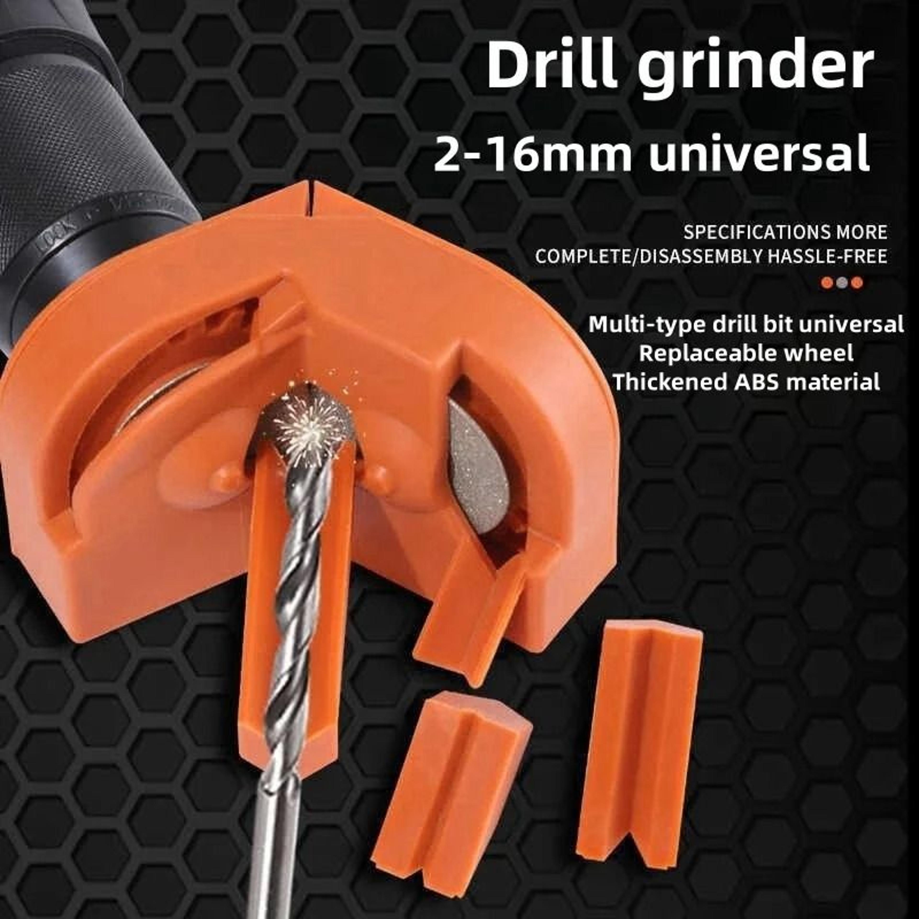 multipurpose drill bit grinding sharpener for electric impact drills