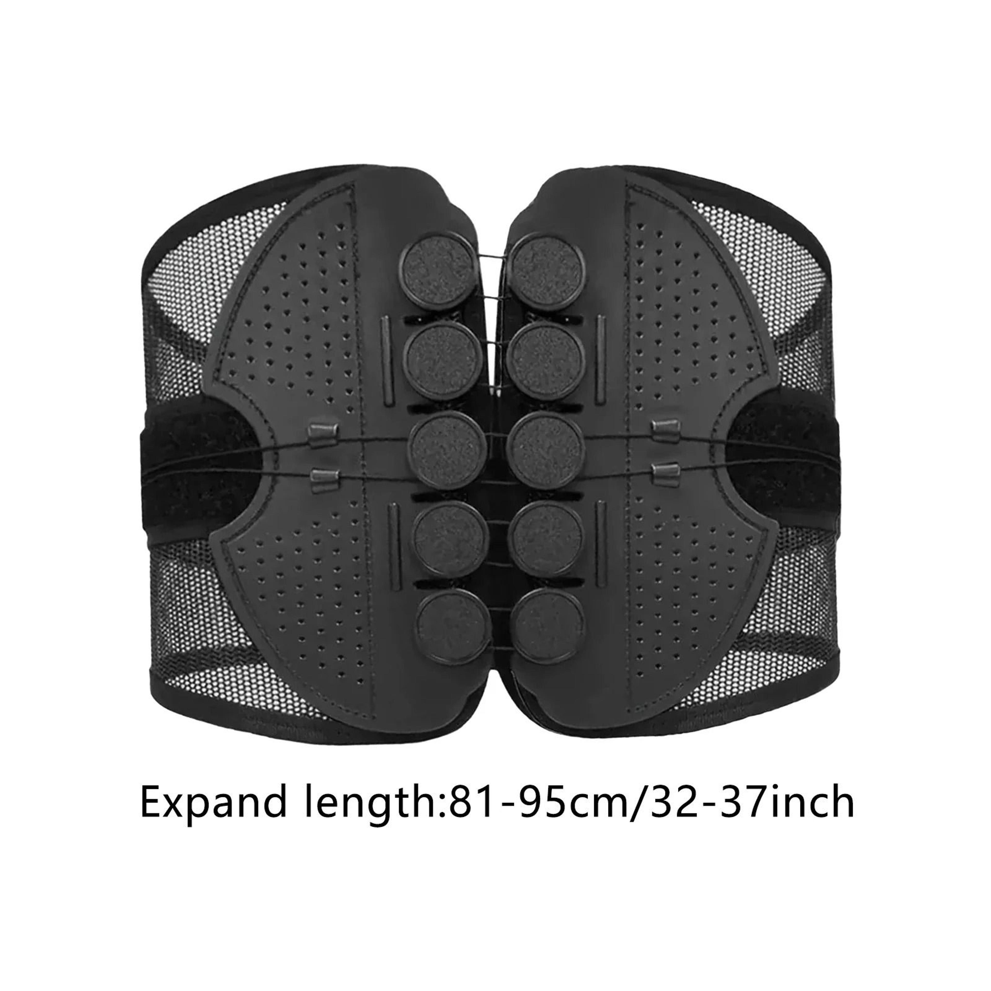adjustable breathable mesh waist support belt for running yoga and fitness
