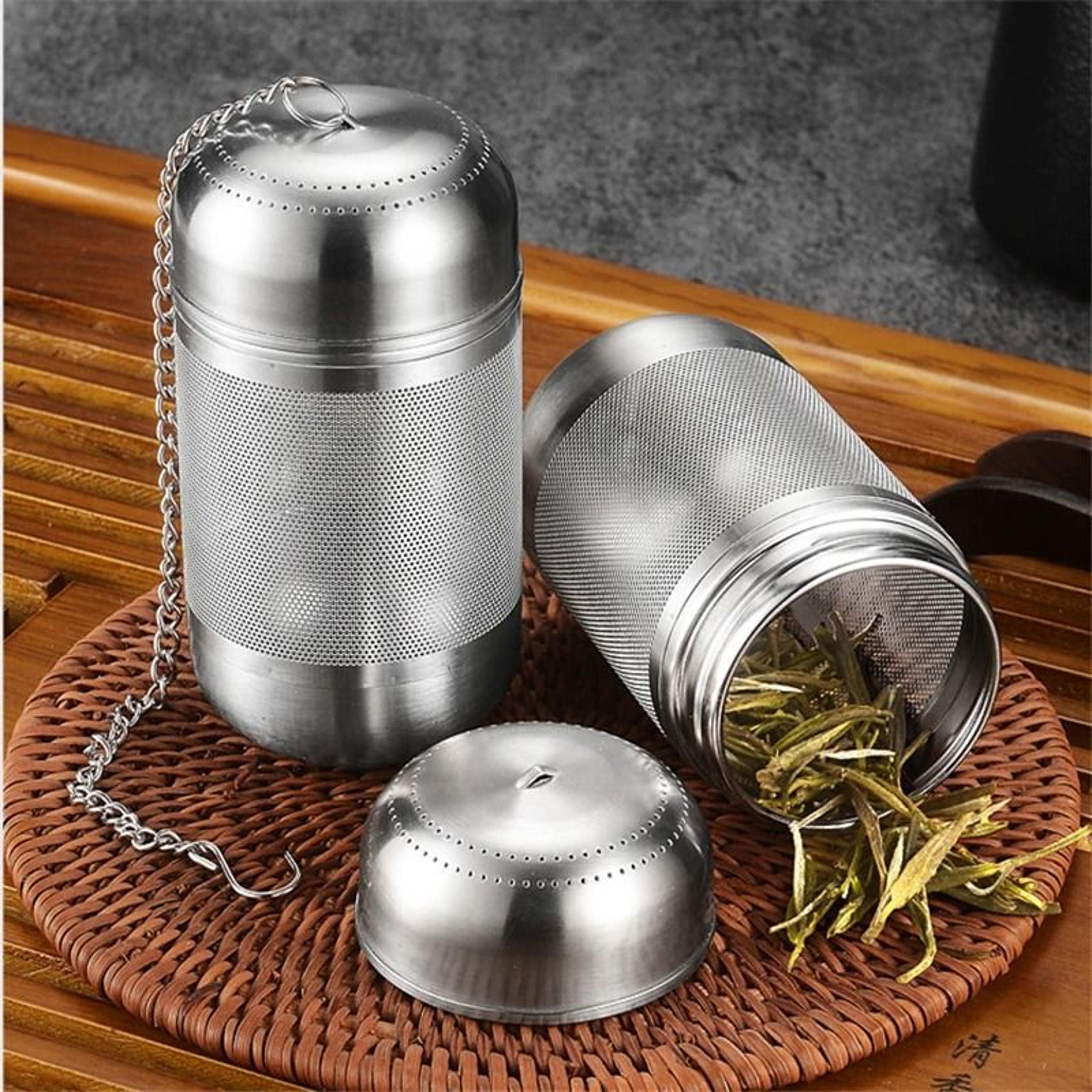 stainless steel tea infuser strainer ball for loose leaf tea and spices
