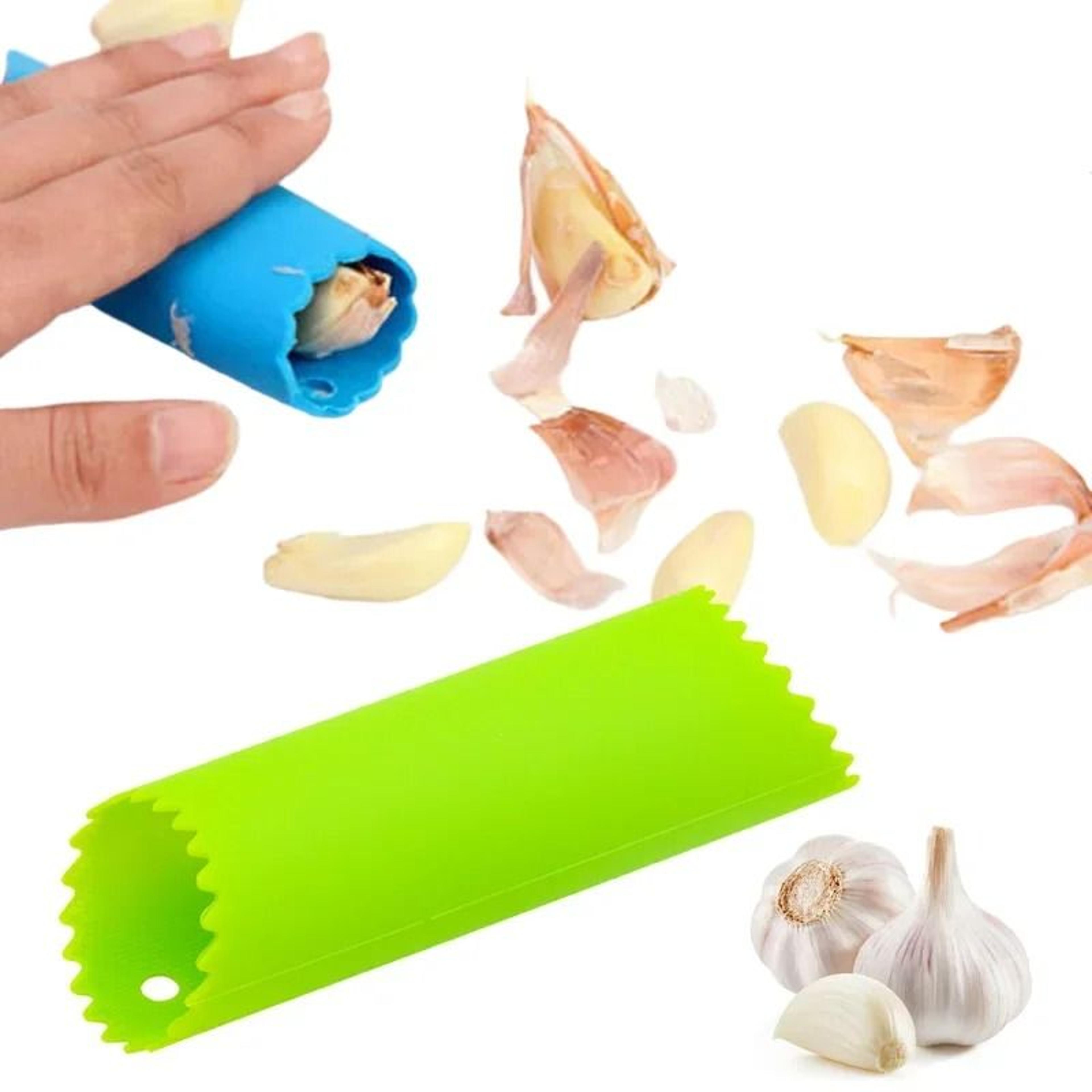 silicone garlic peeler tube for easy garlic removal
