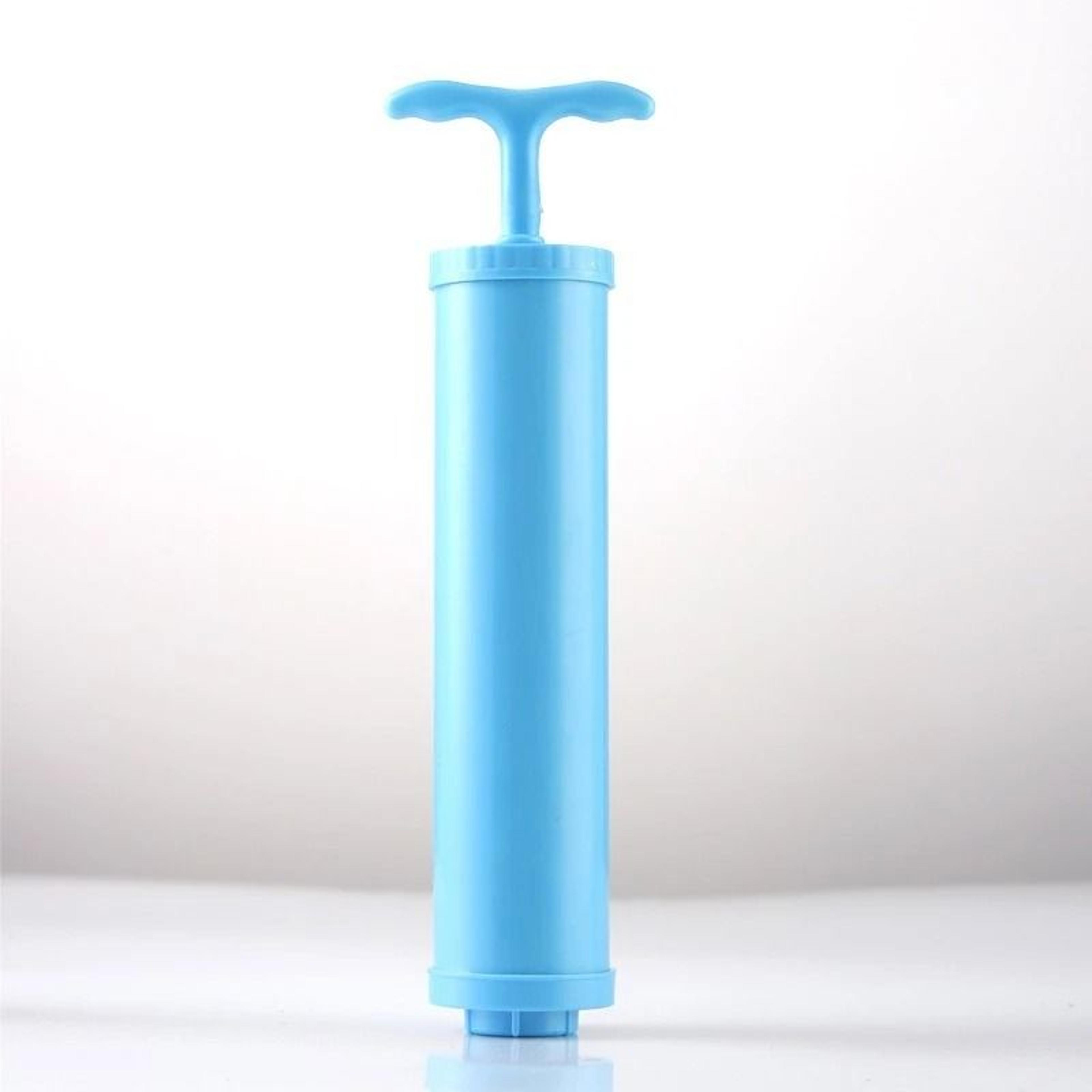 manual air pump vacuum storage bag set for clothes and bedding