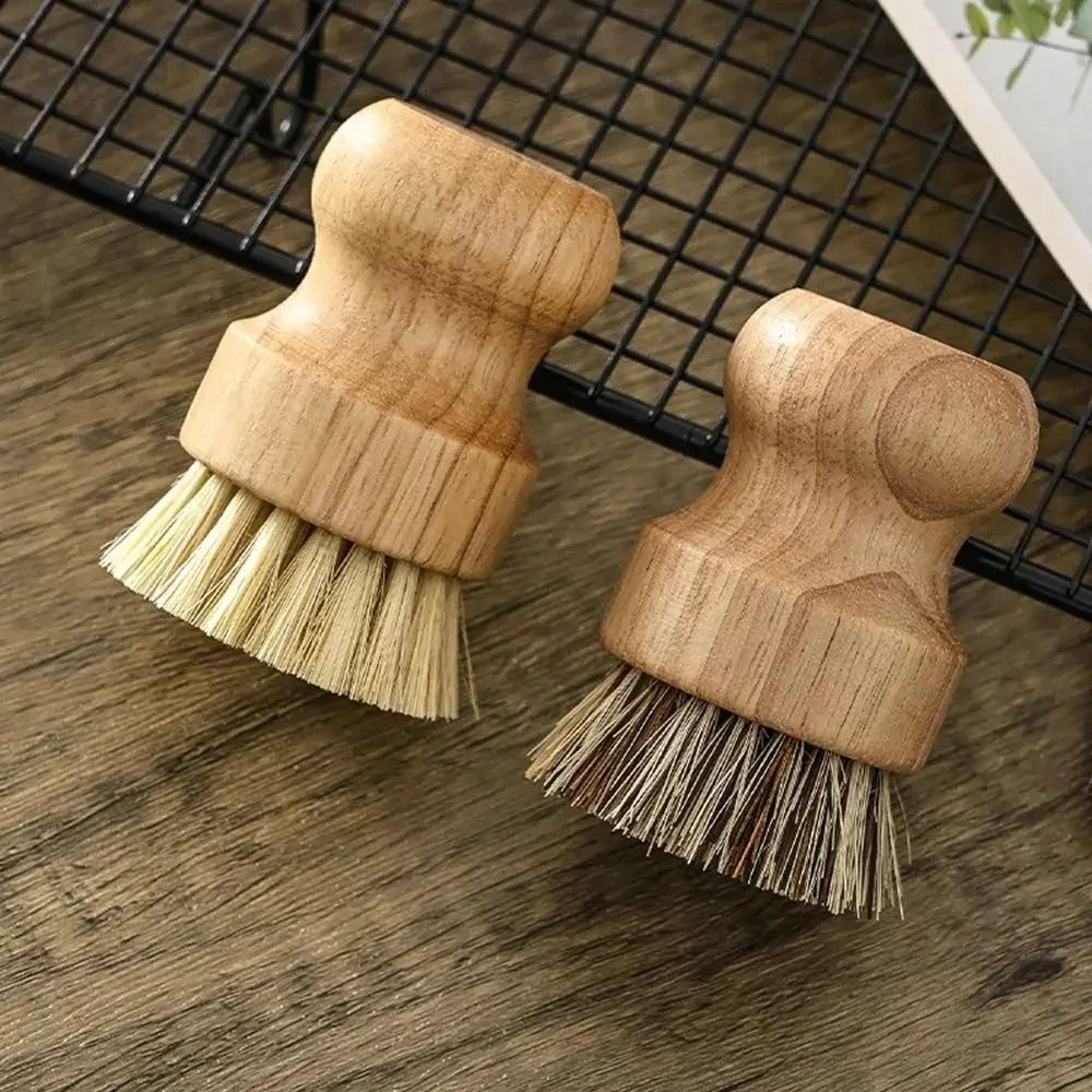 eco friendly kitchen cleaning brush set
