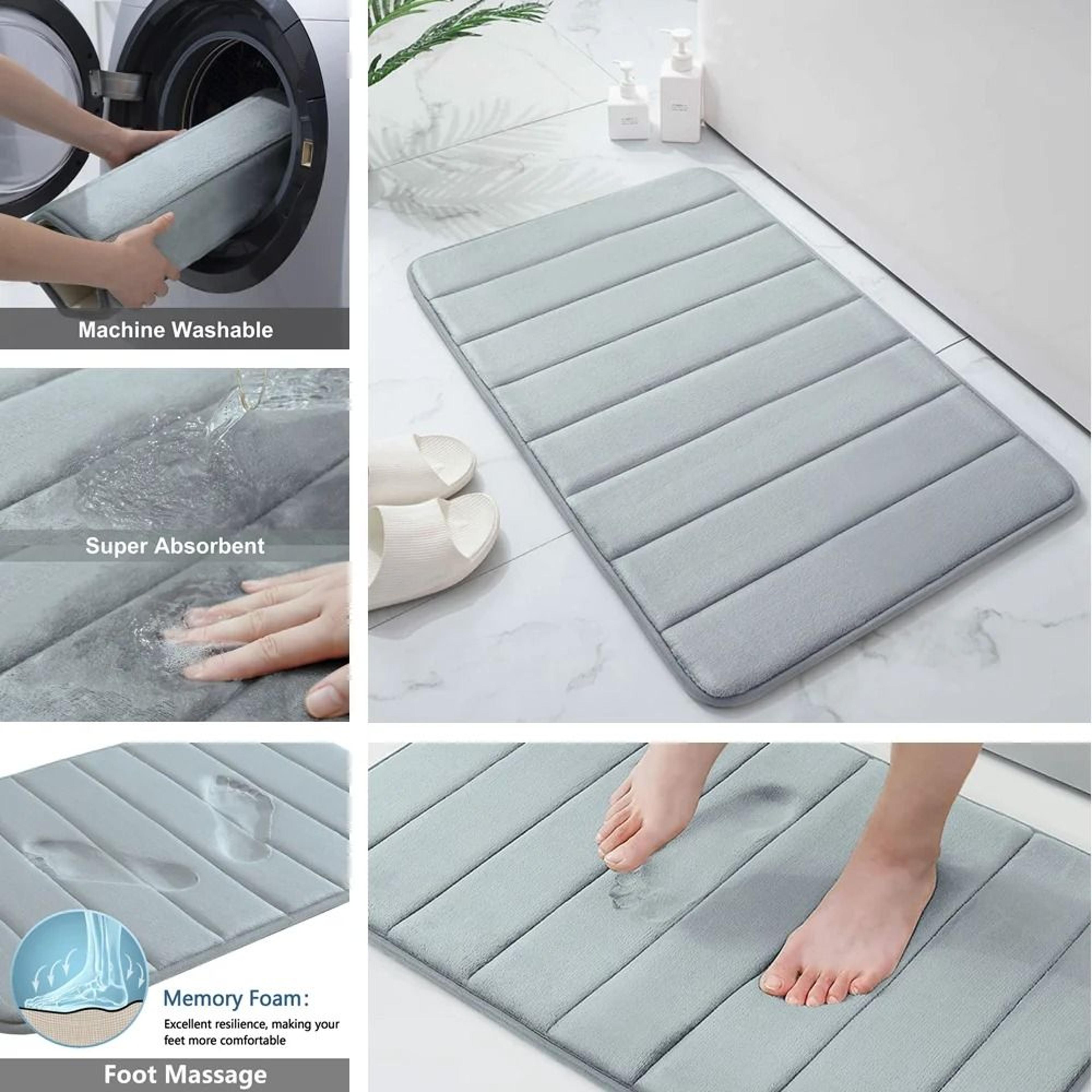 premium memory foam bath mat