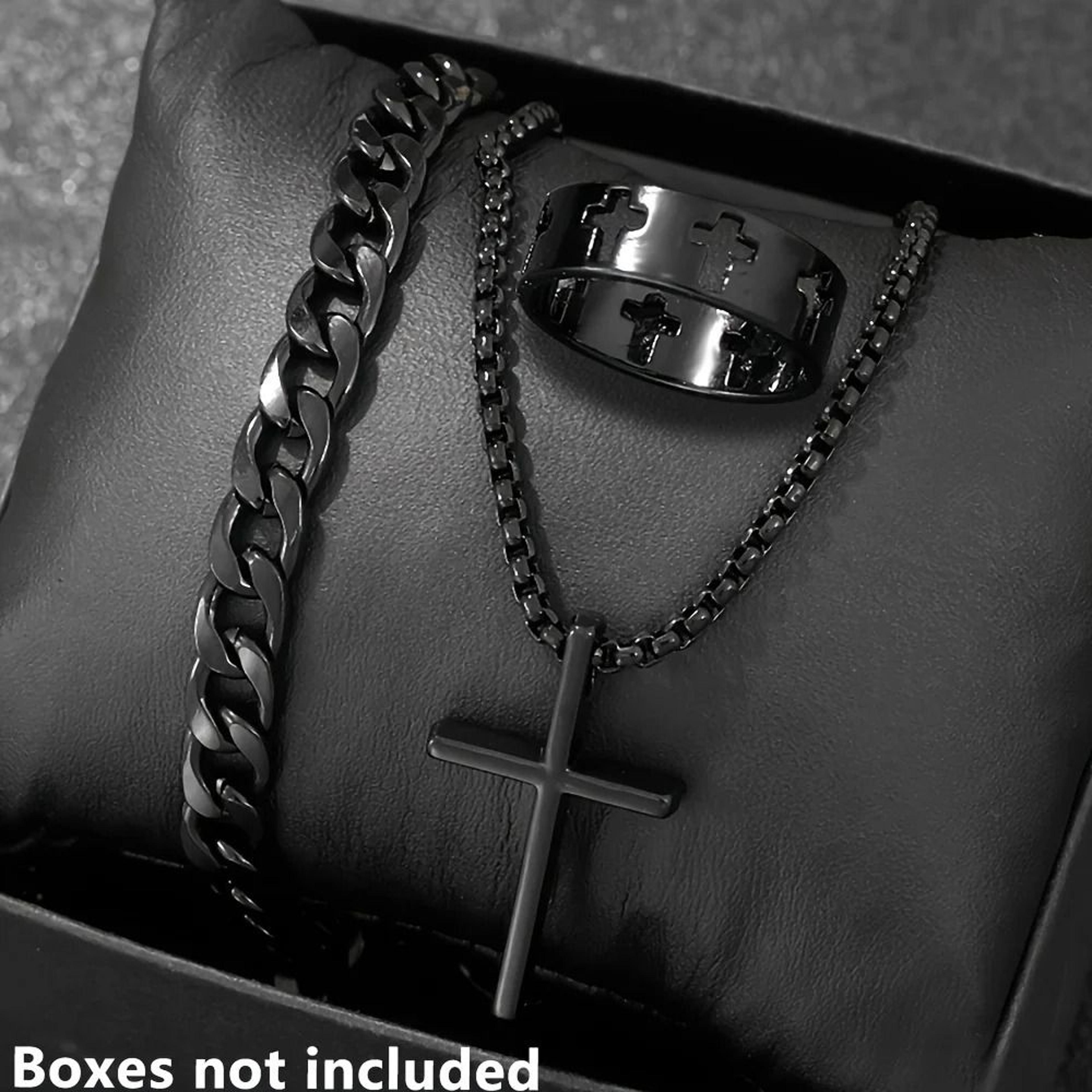 stylish mens jewelry set