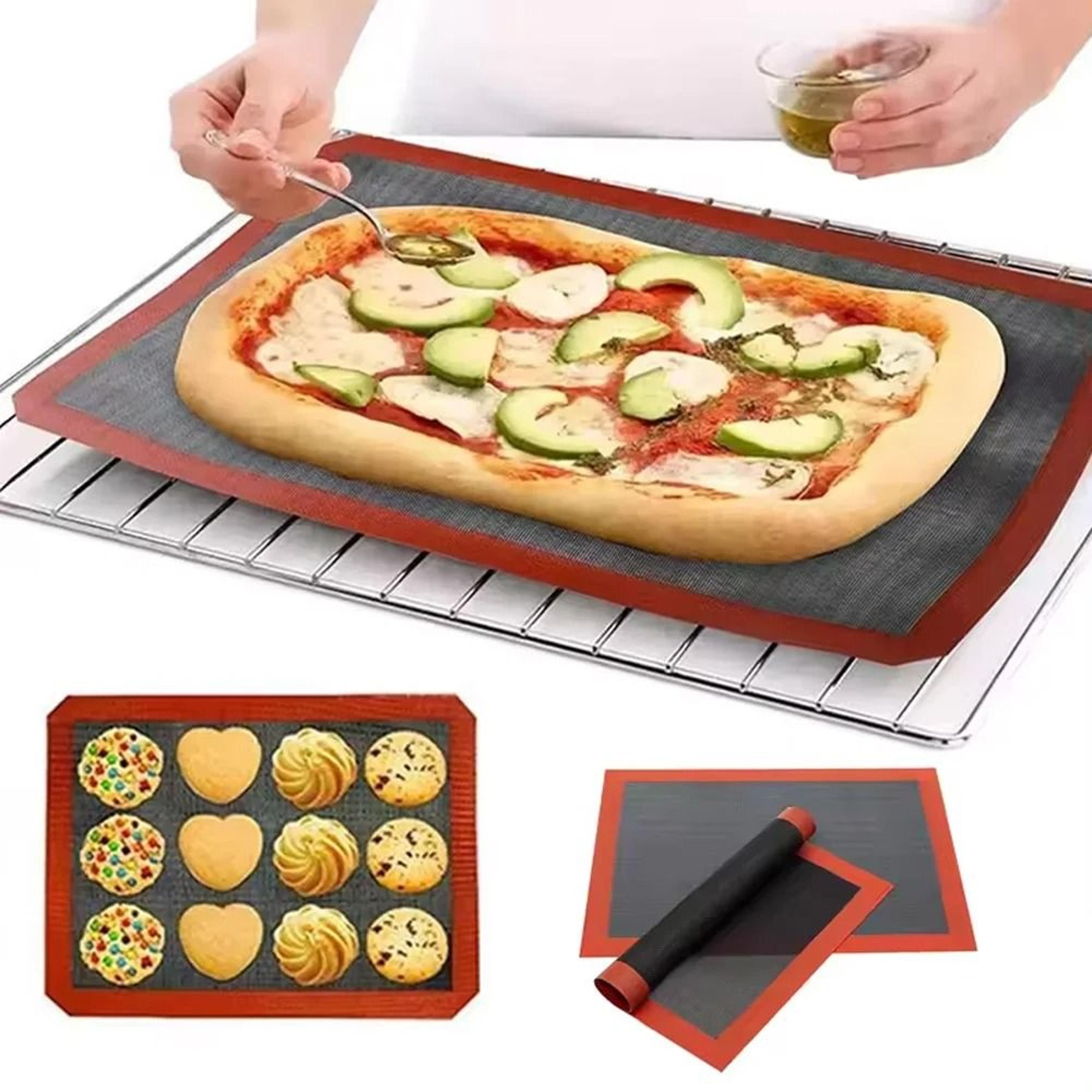 reusable silicone baking mat sheet 30 x 40 cm non-stick heat resistant