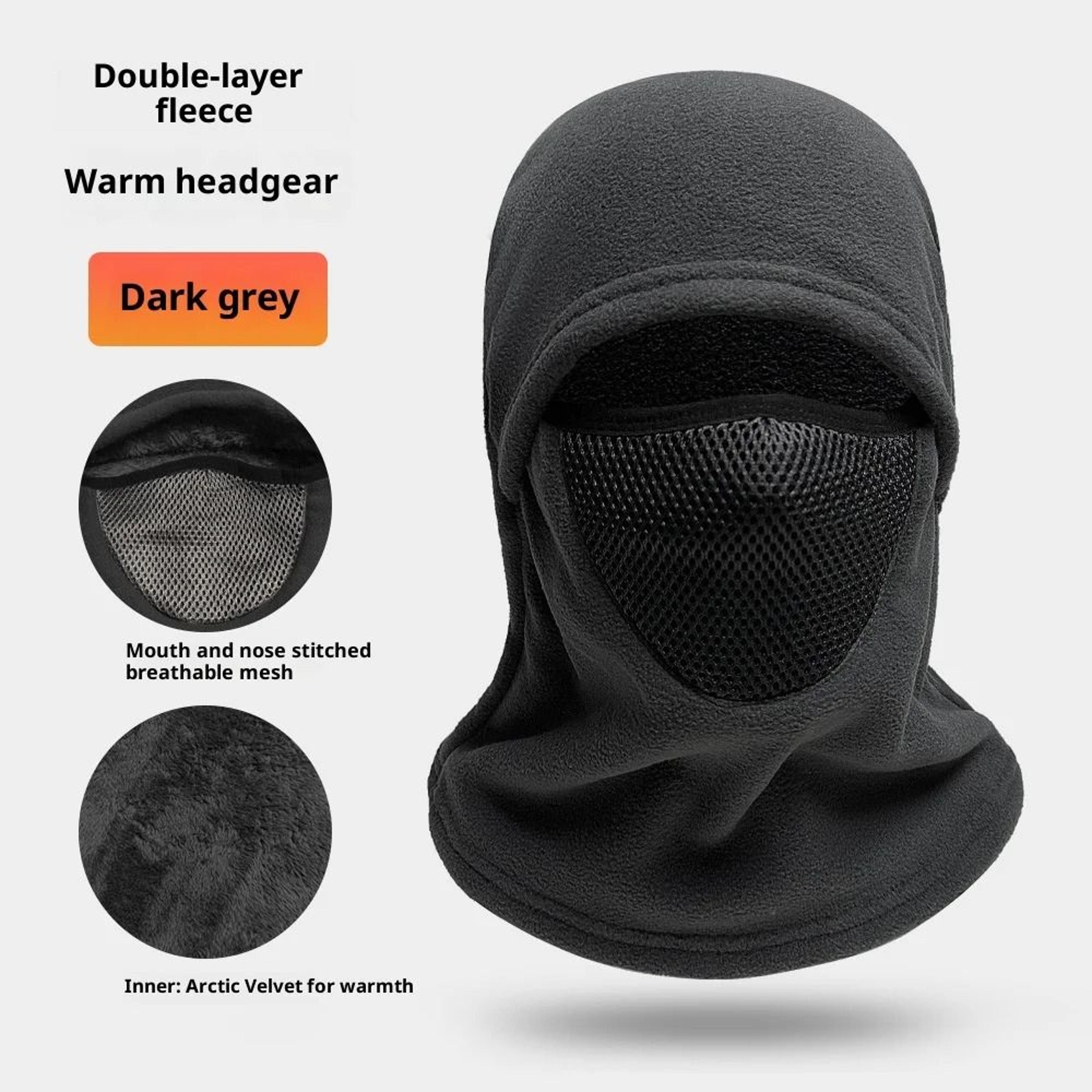 breathable full face riding mask for wind protection and warmth