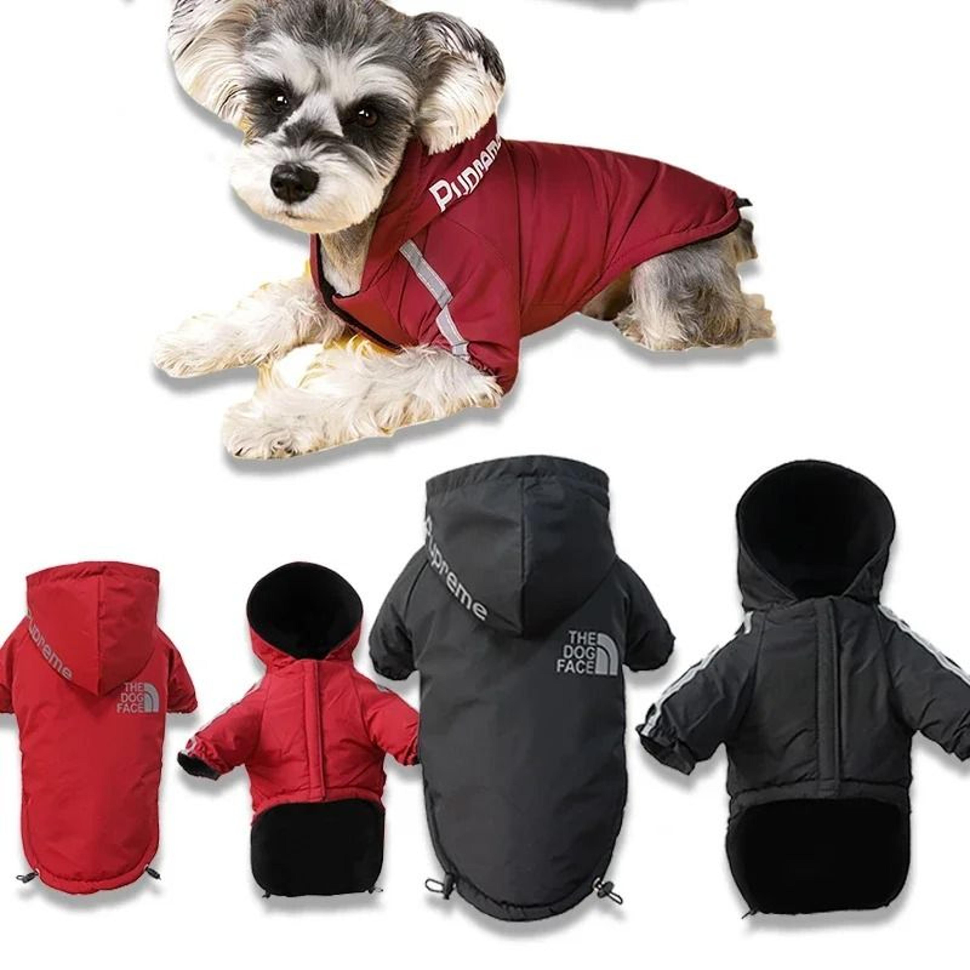 waterproof fleece lined dog jacket for winter warmth