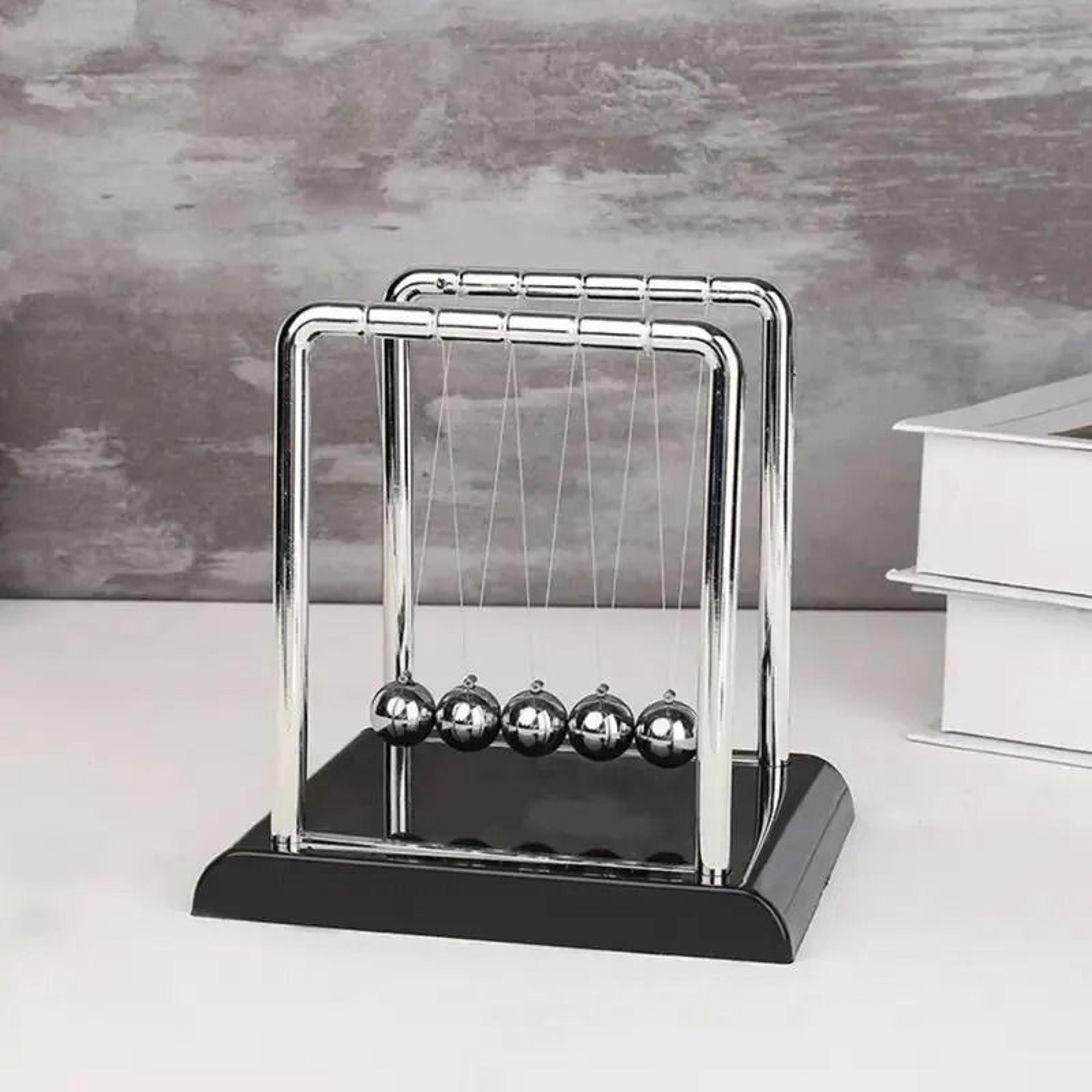 newtons cradle balance desktop toy physics pendulum for home and office