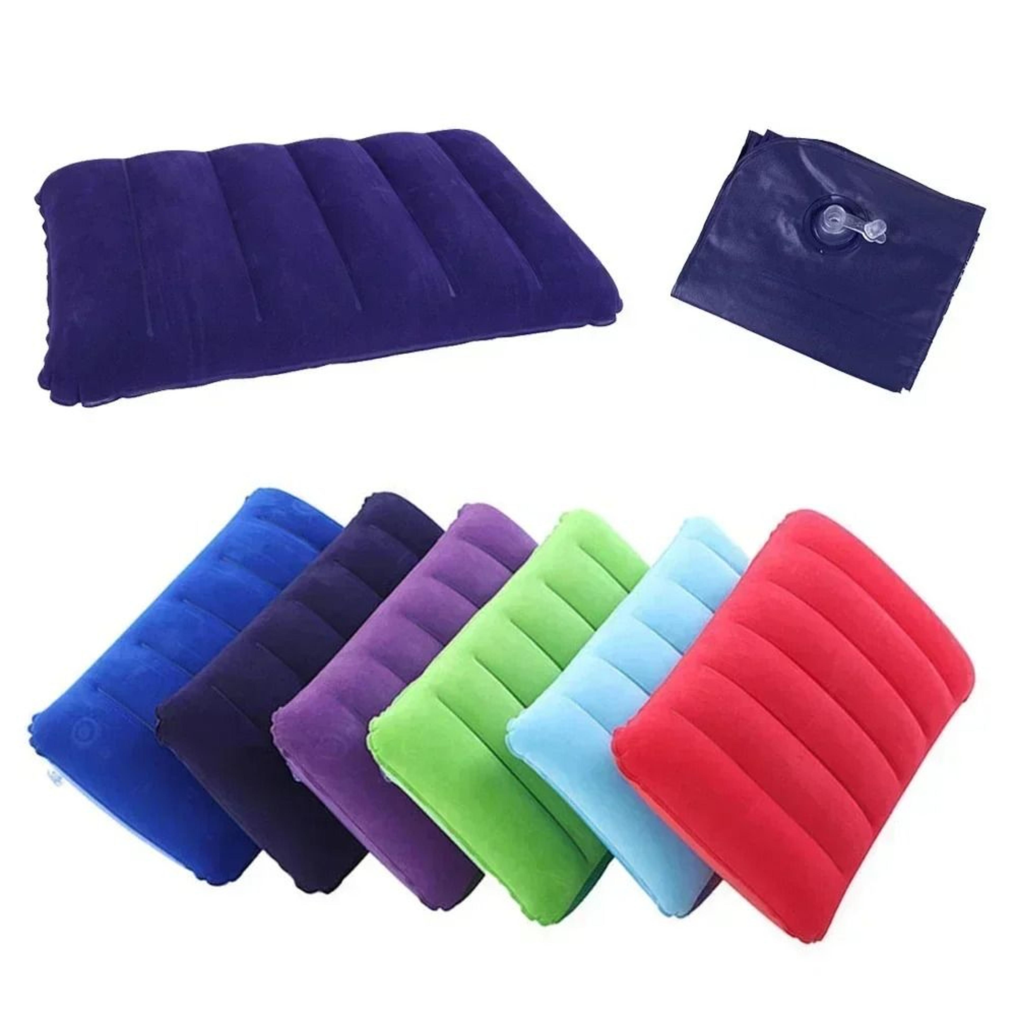 air cushion camping pillow with folding design for outdoor travel comfort