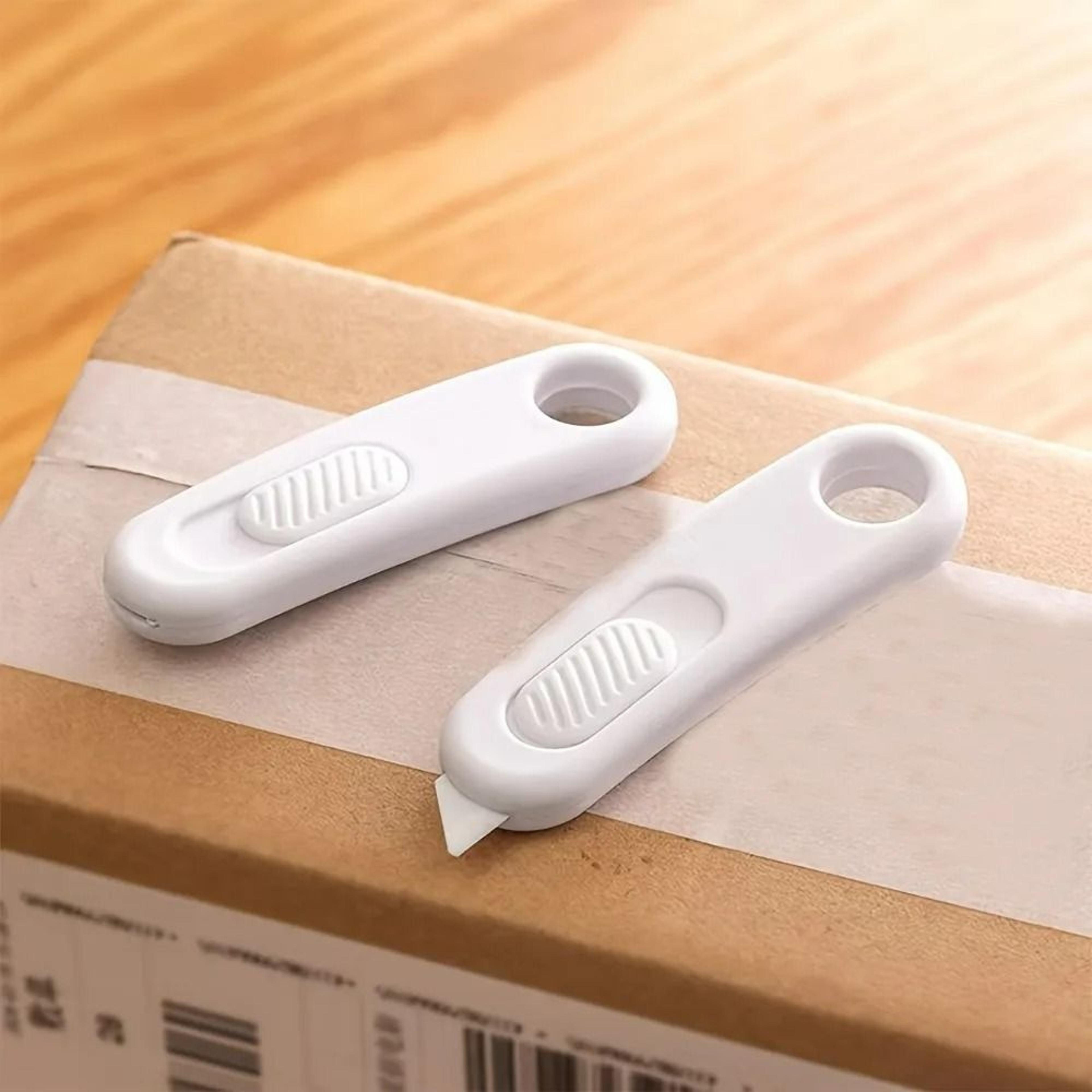 portable mini ceramic utility knife keychain package opener