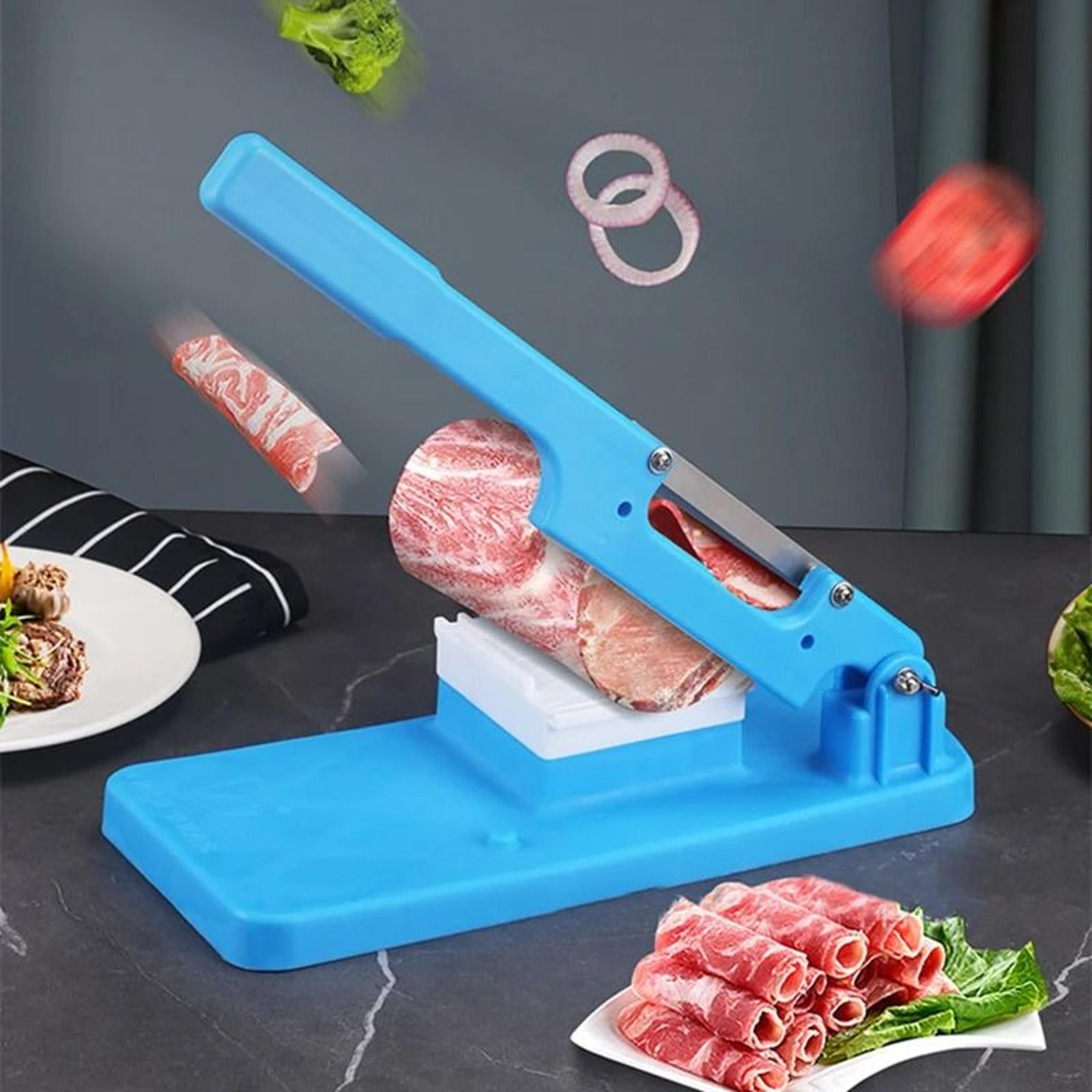 multifunctional table slicer and frozen meat cutting machine
