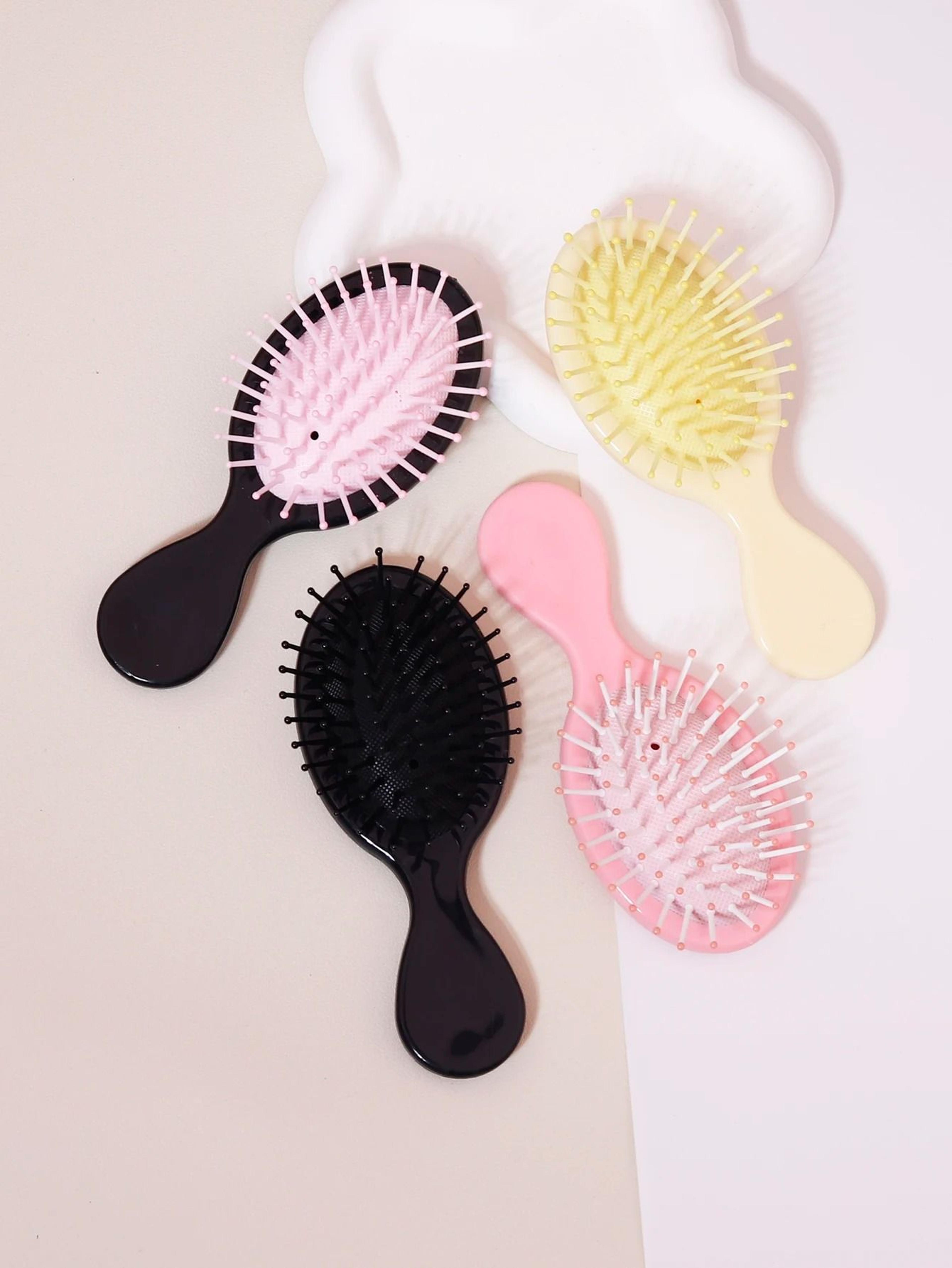 mini portable air cushion hair brush cute anti static hair tool