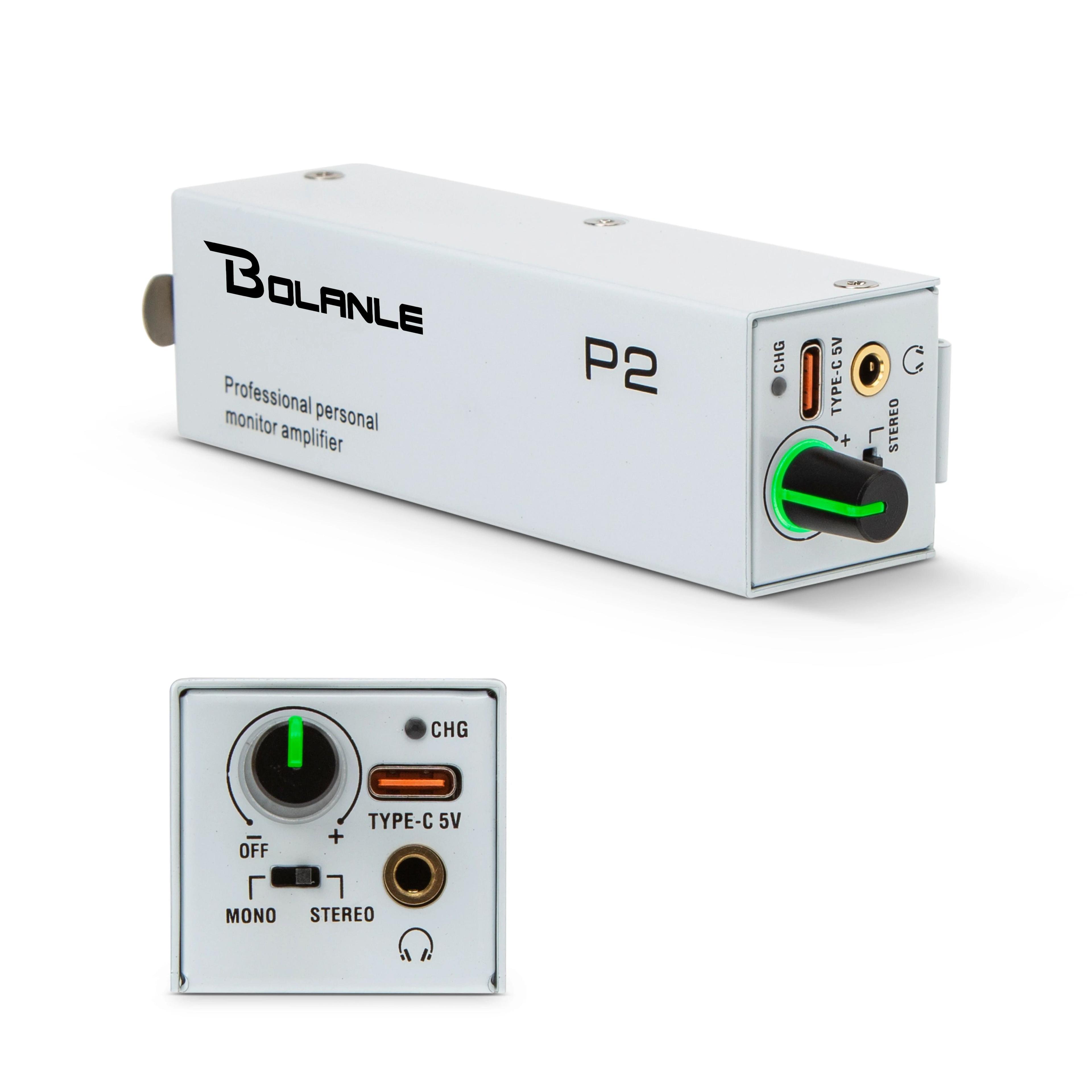 portable in ear monitor amplifier for clear detailed sound