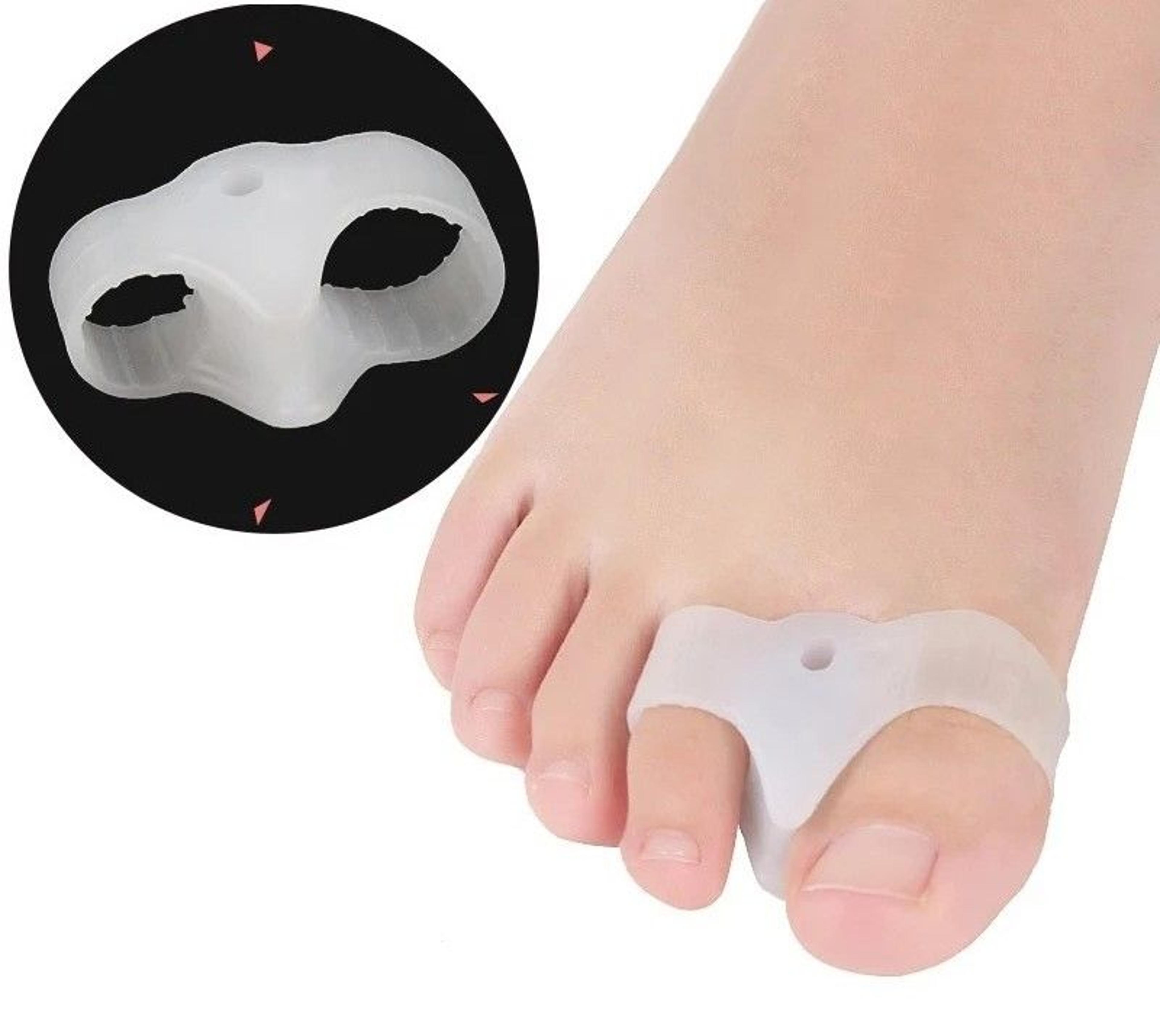 silicone toe separator gel foot protector pair