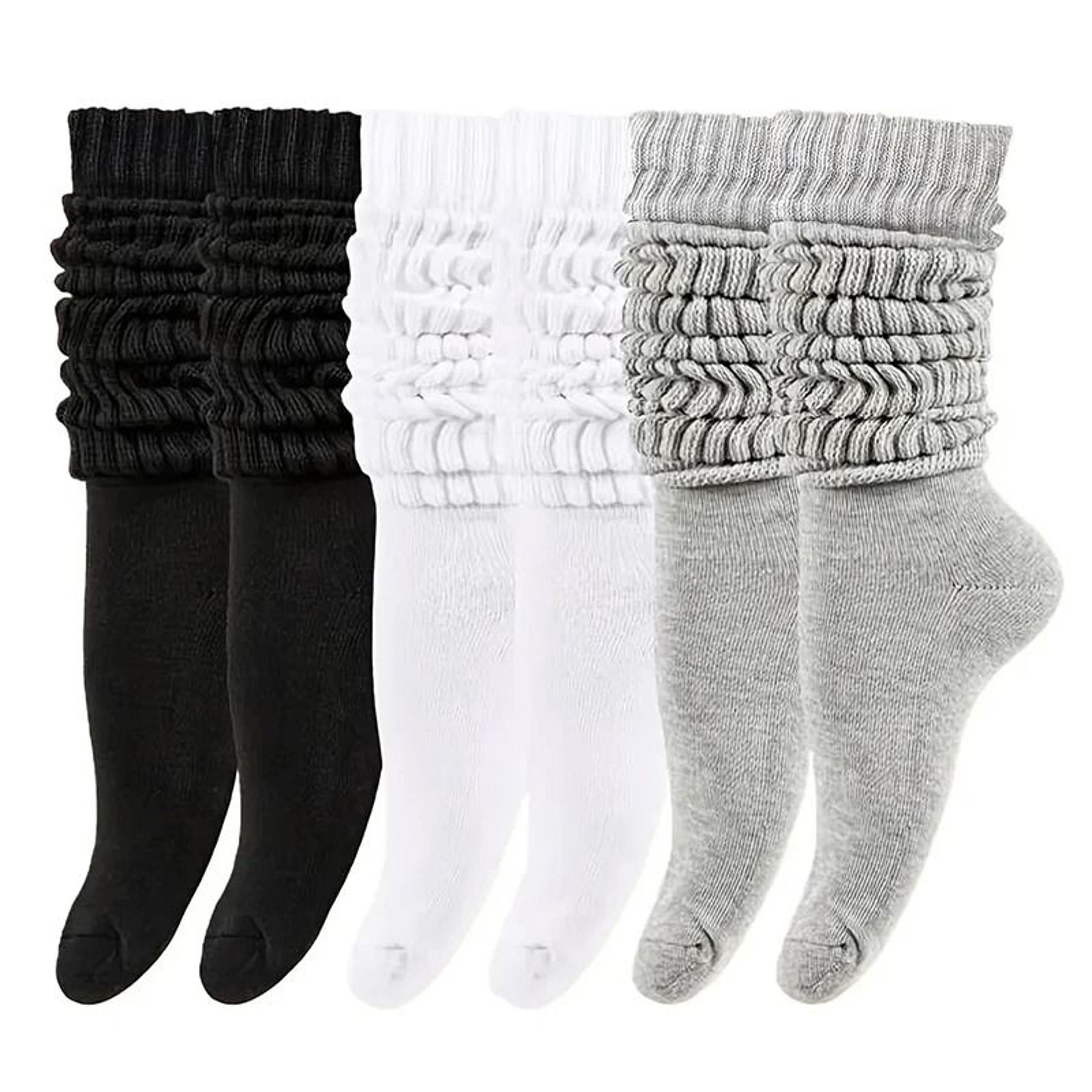 womens pile up mid length socks set