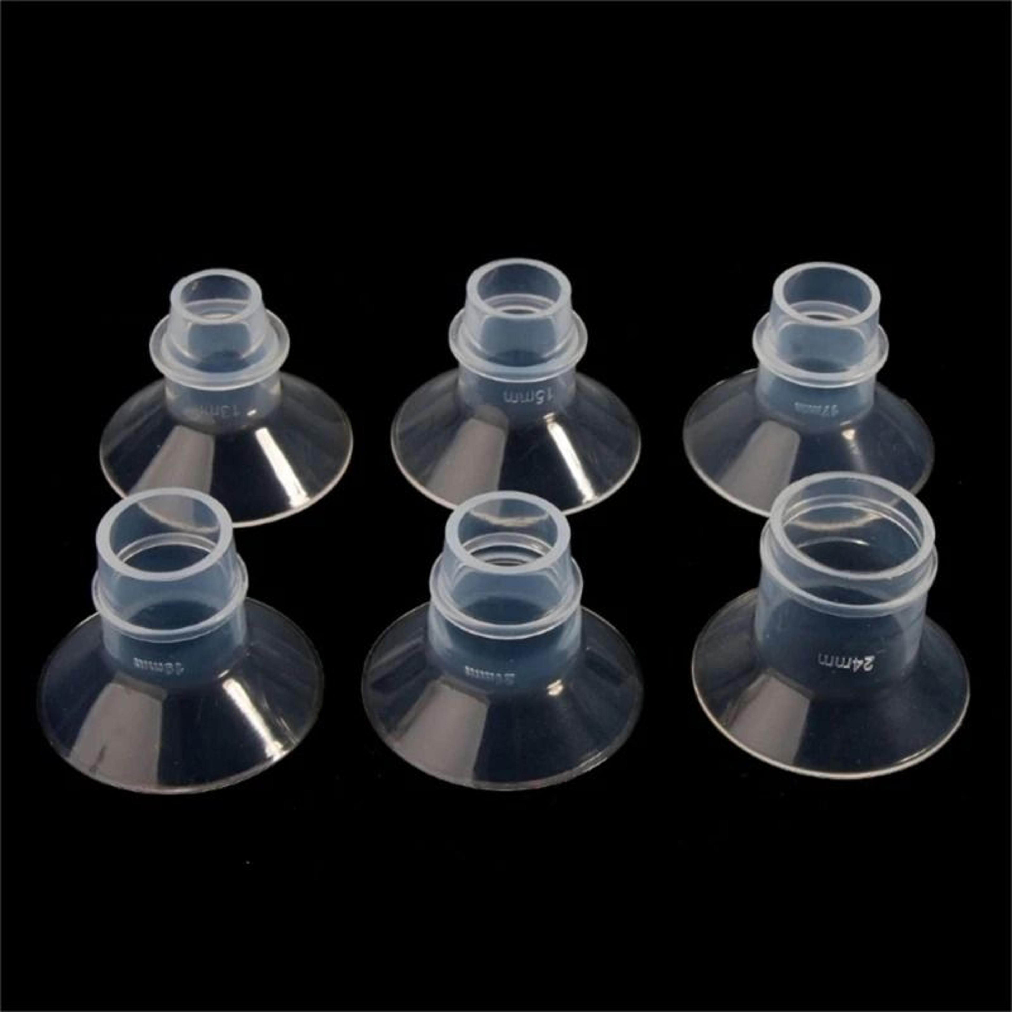 soft silicone flange inserts for electric breast pumps