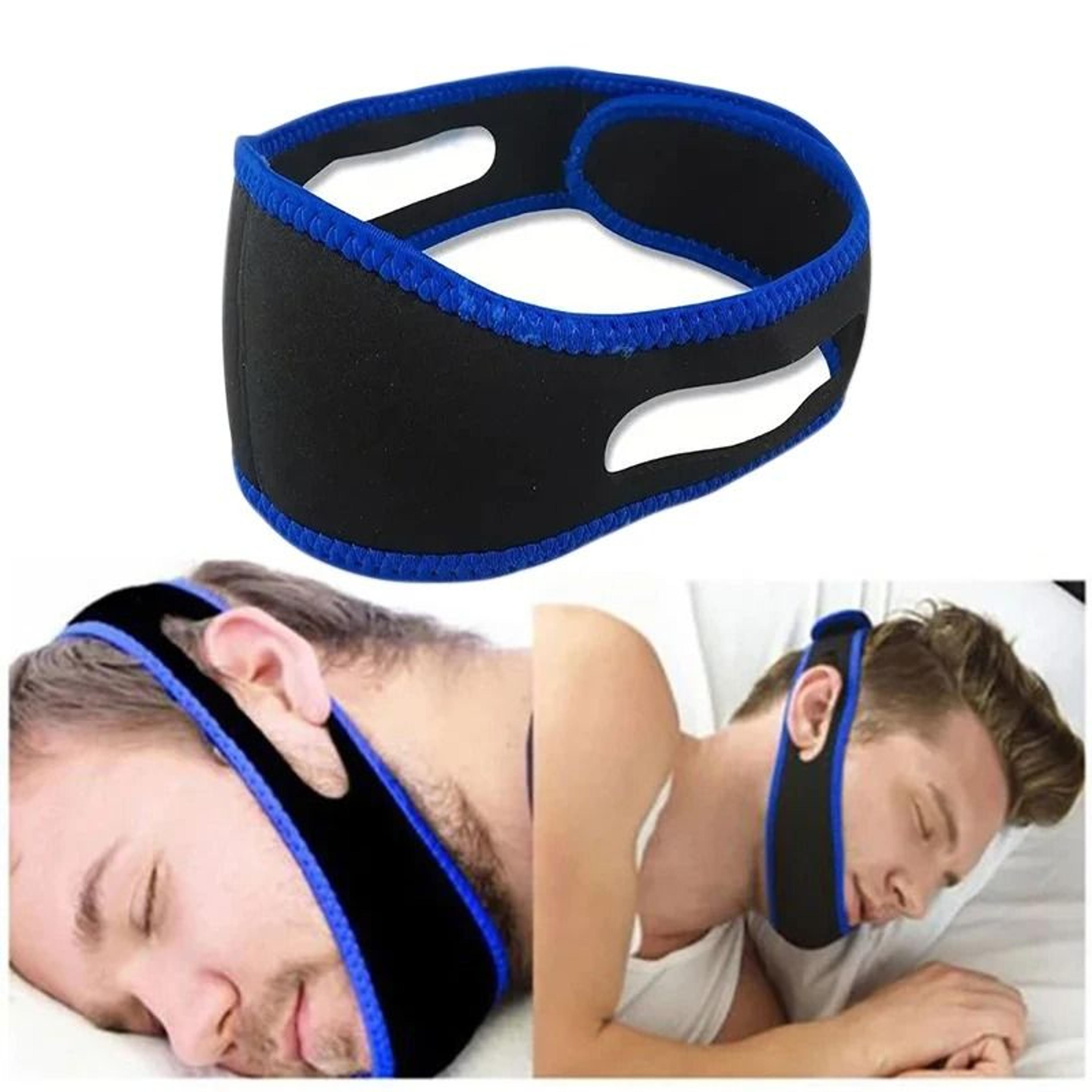 adjustable anti snoring chin strap for better sleep