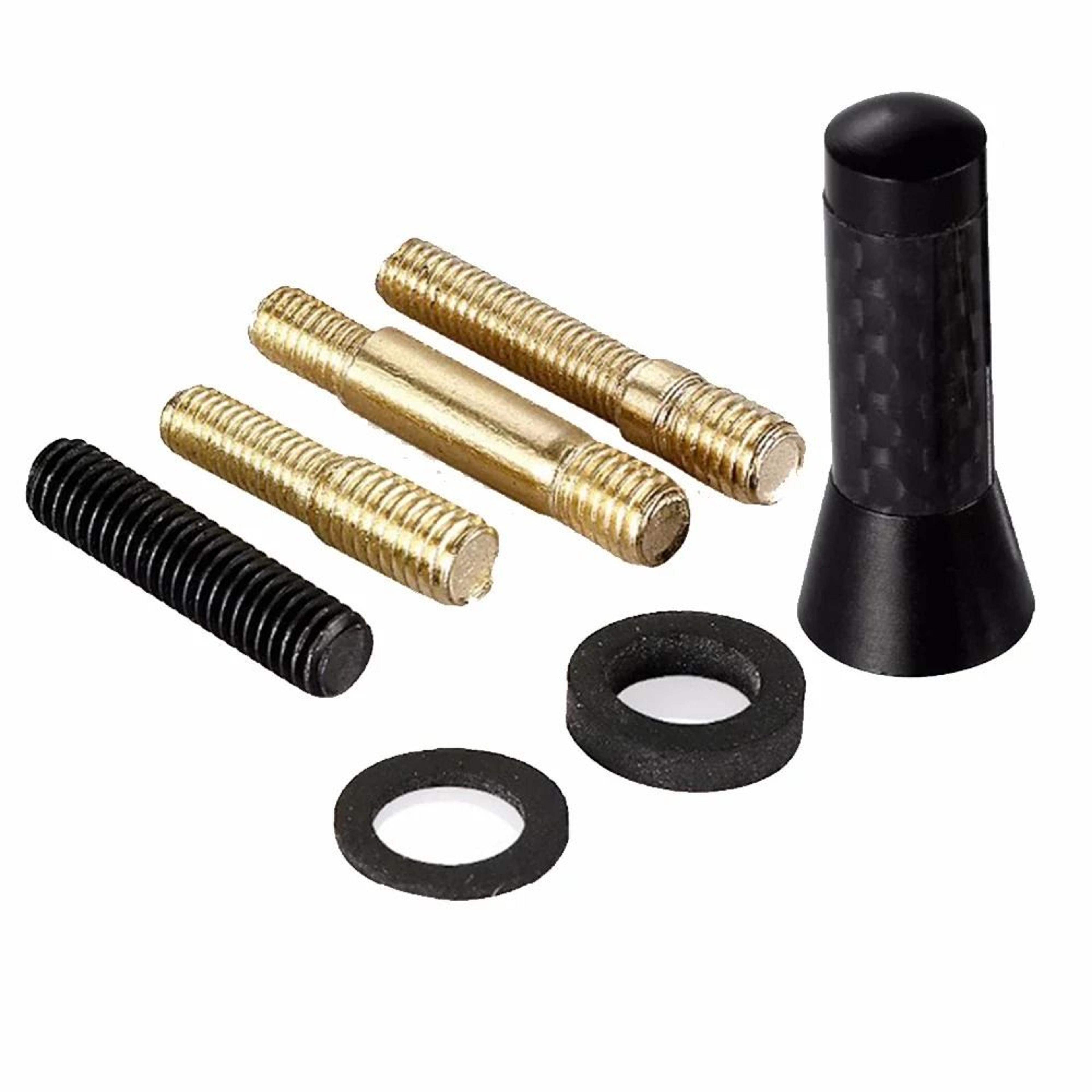 compact carbon fiber car antenna for enhanced signal and sleek style