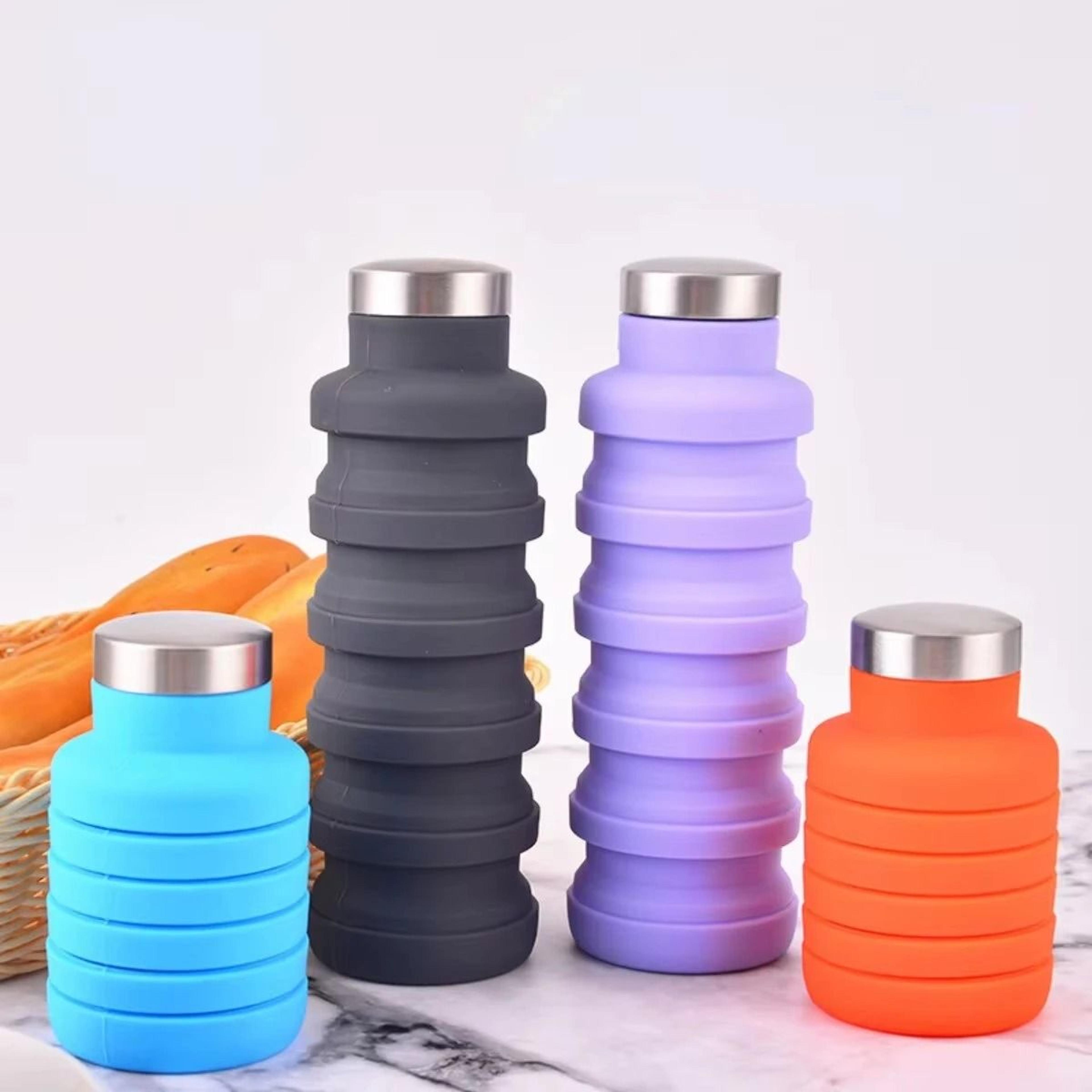 collapsible travel water bottle