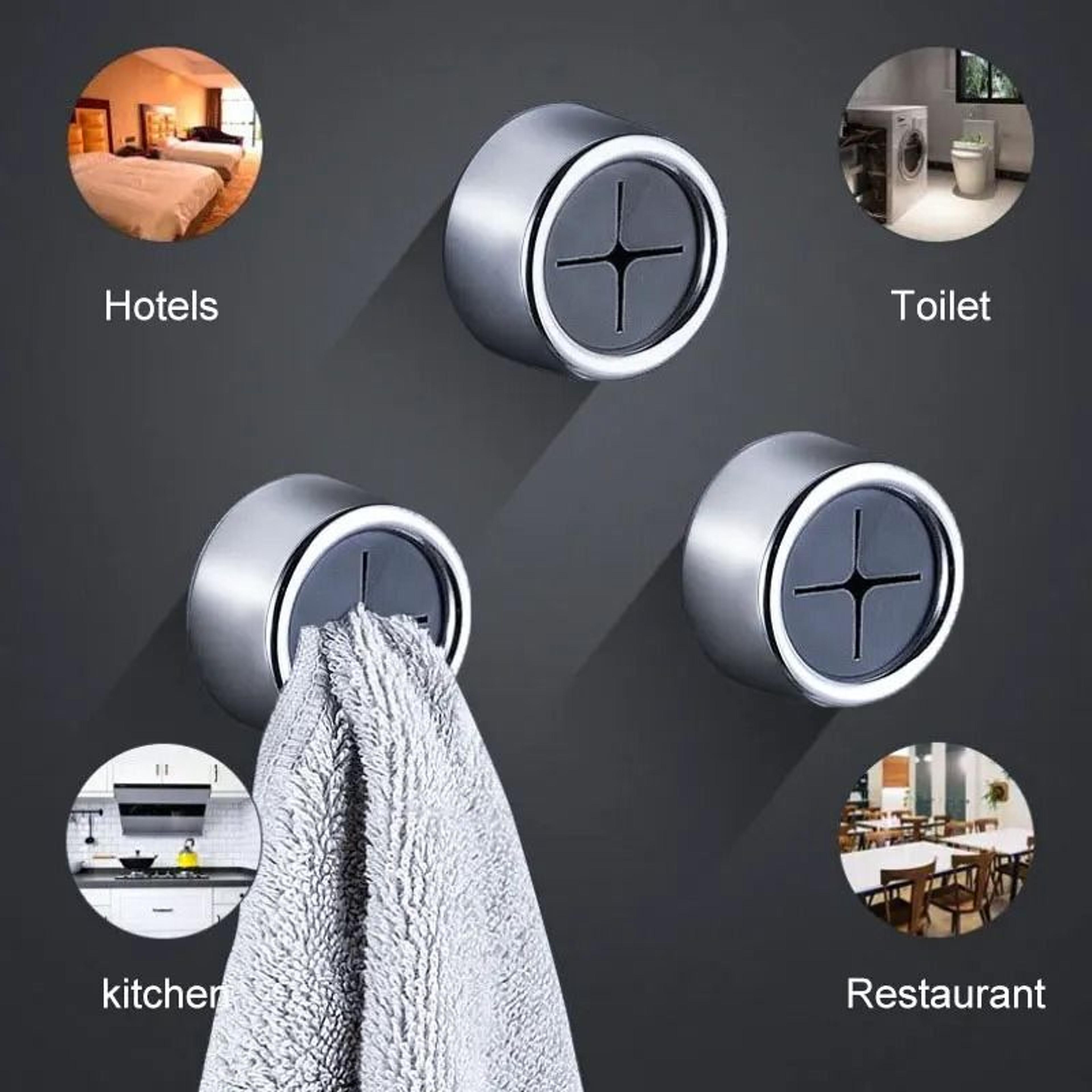 3 piece dishwashing cloth storage clip set