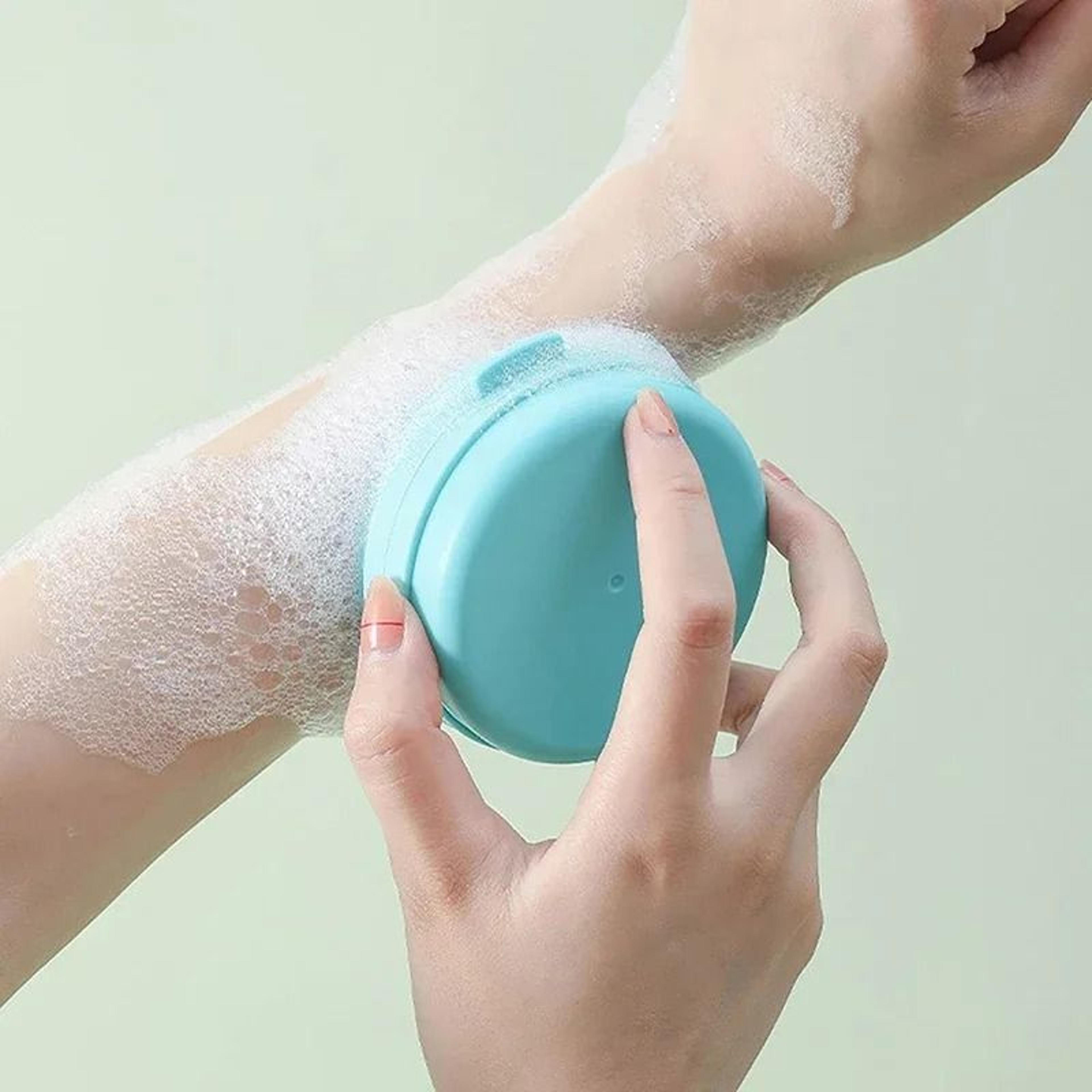multiuse silicone bath brush