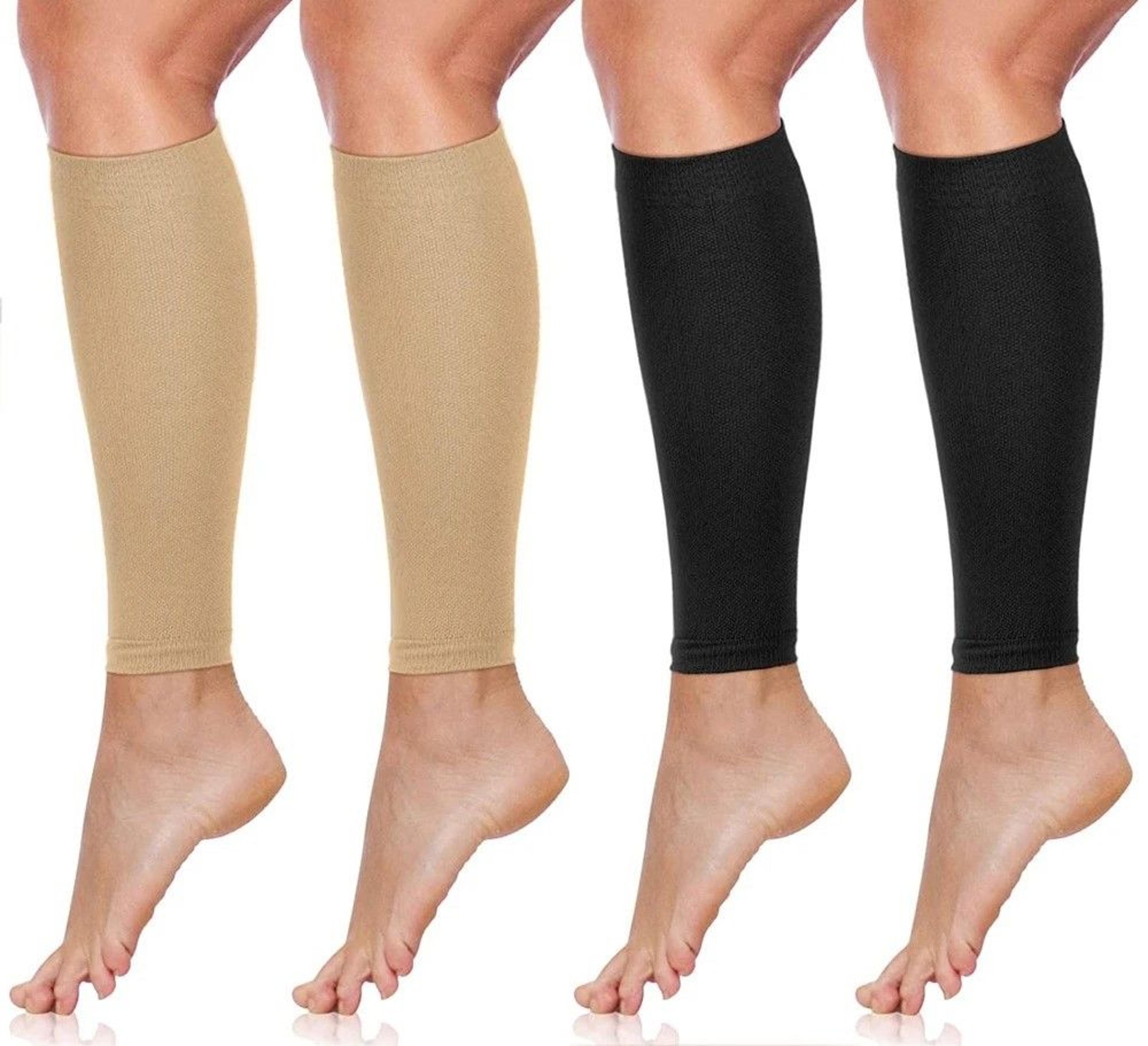 medical calf compression support sleeves
