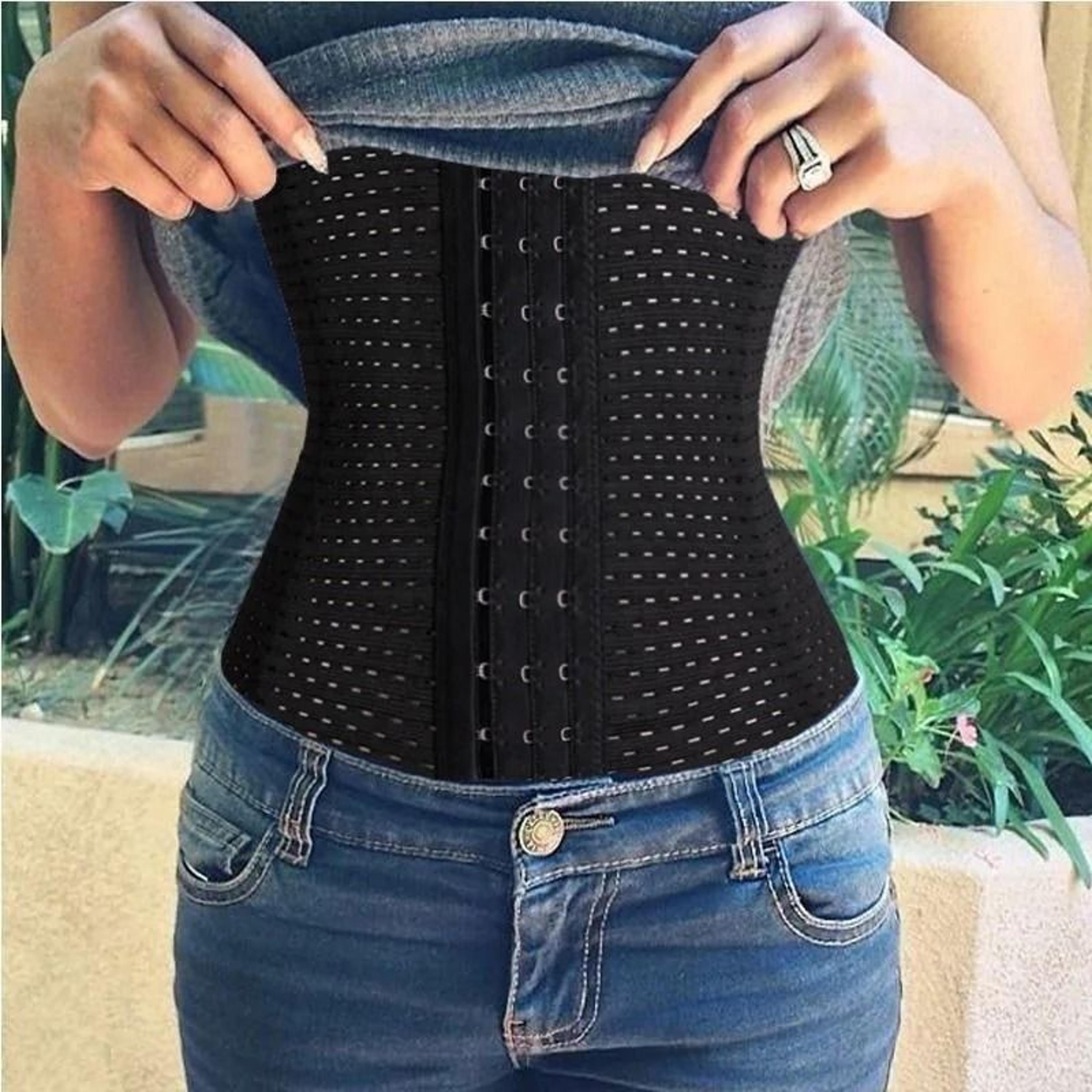 adjustable waist trainer tummy control body shaper