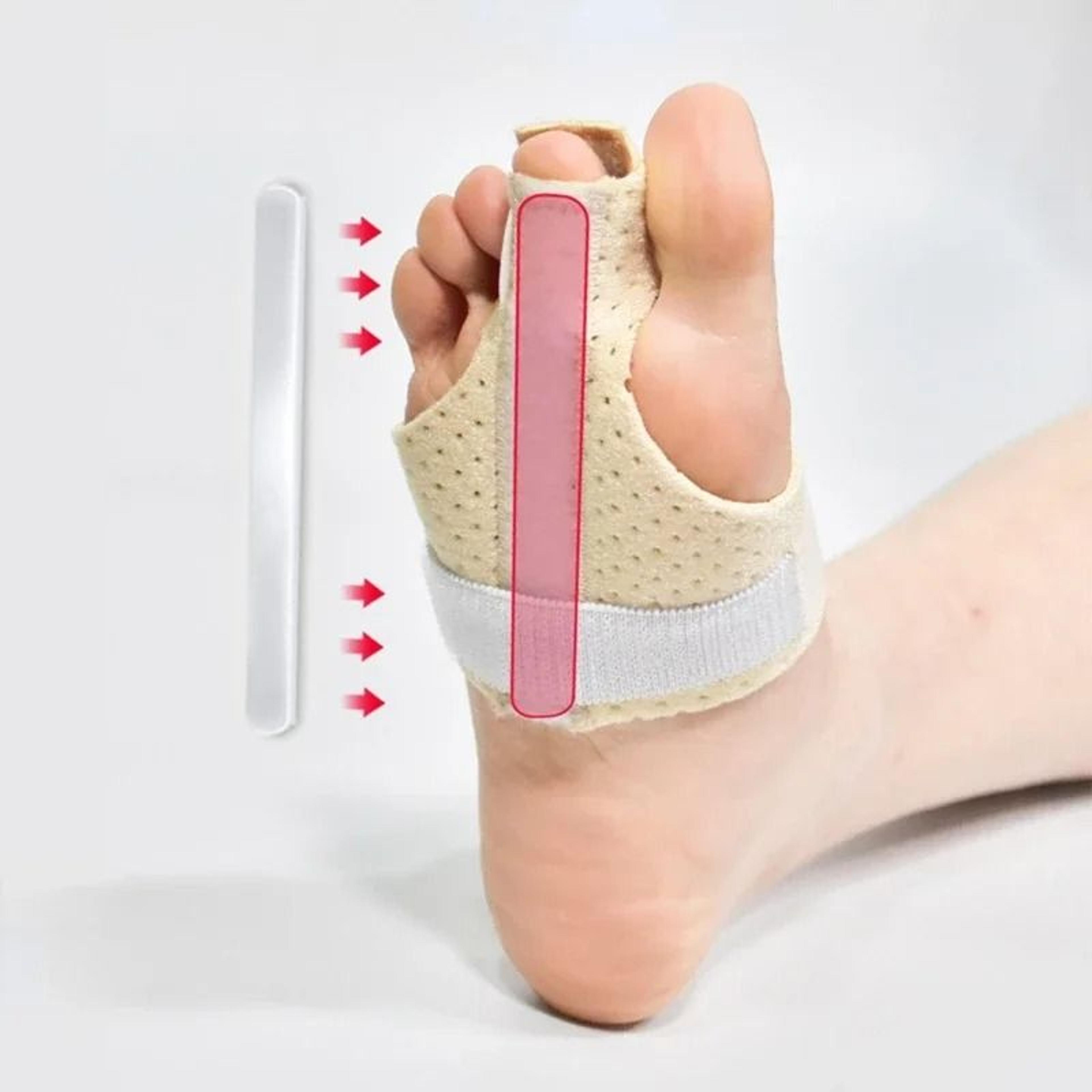 adjustable hammer toe straightener and foot support wrap