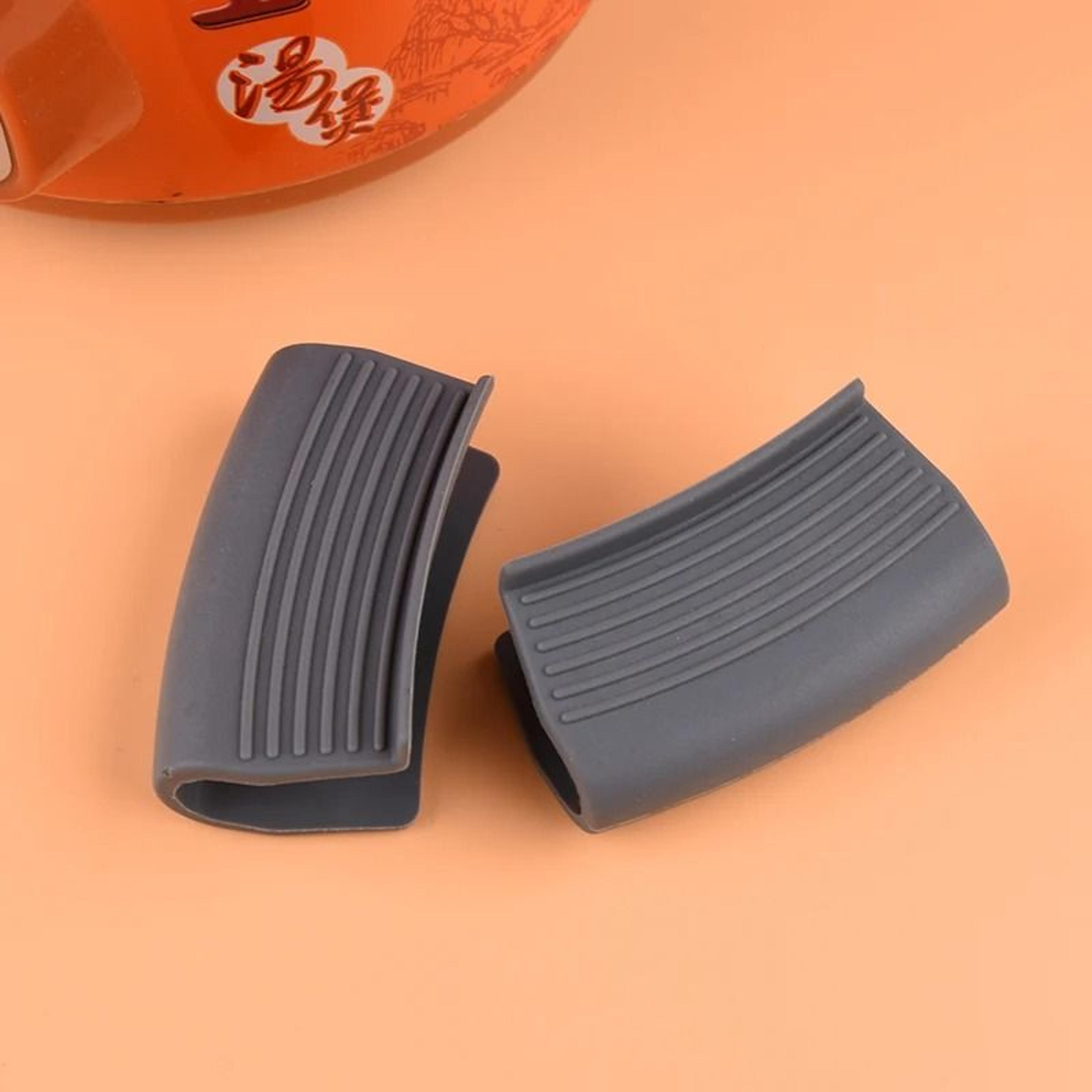 silicone pot handle grip pad for heat protection and safe cooking