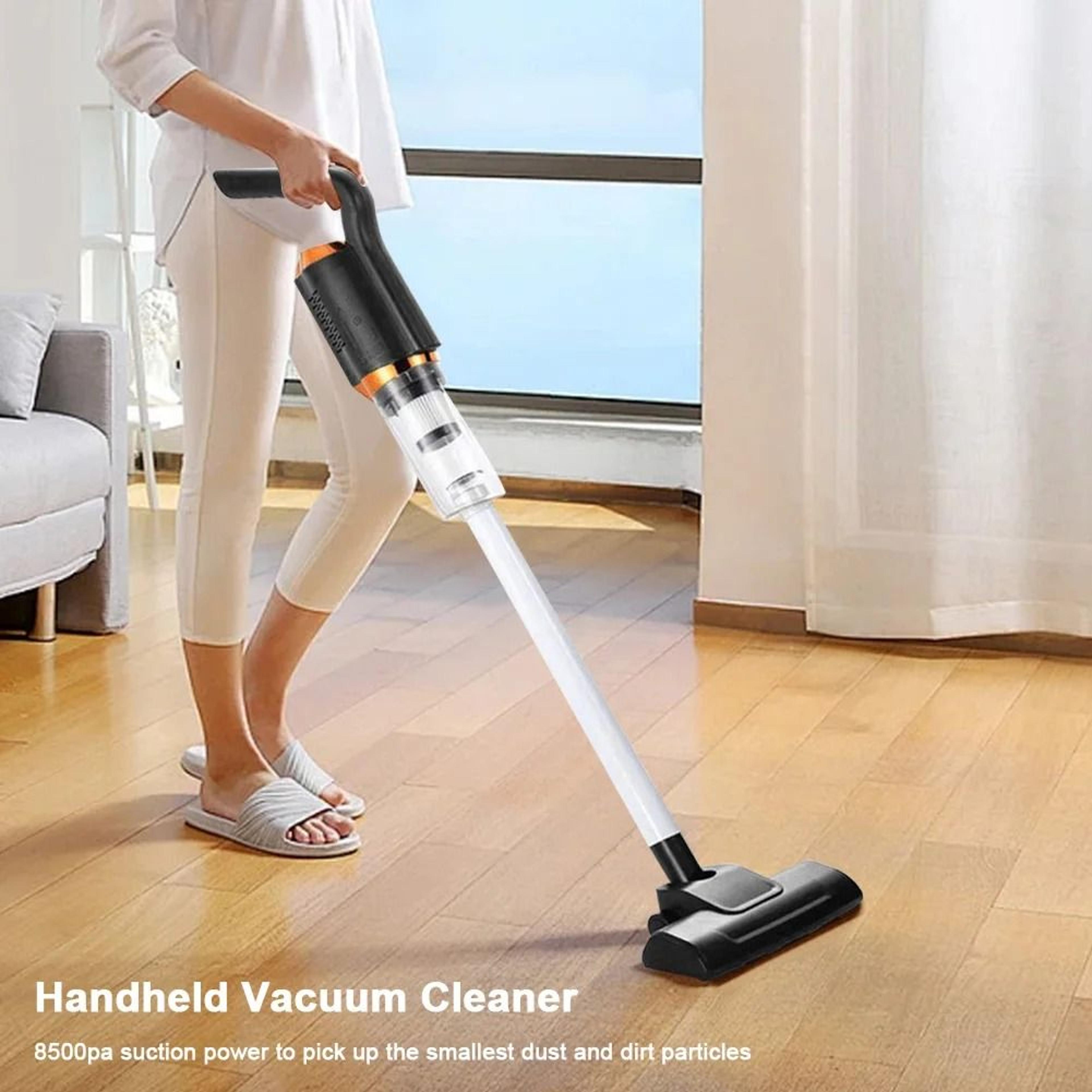 wireless handheld vacuum cleaner with strong suction for home and car