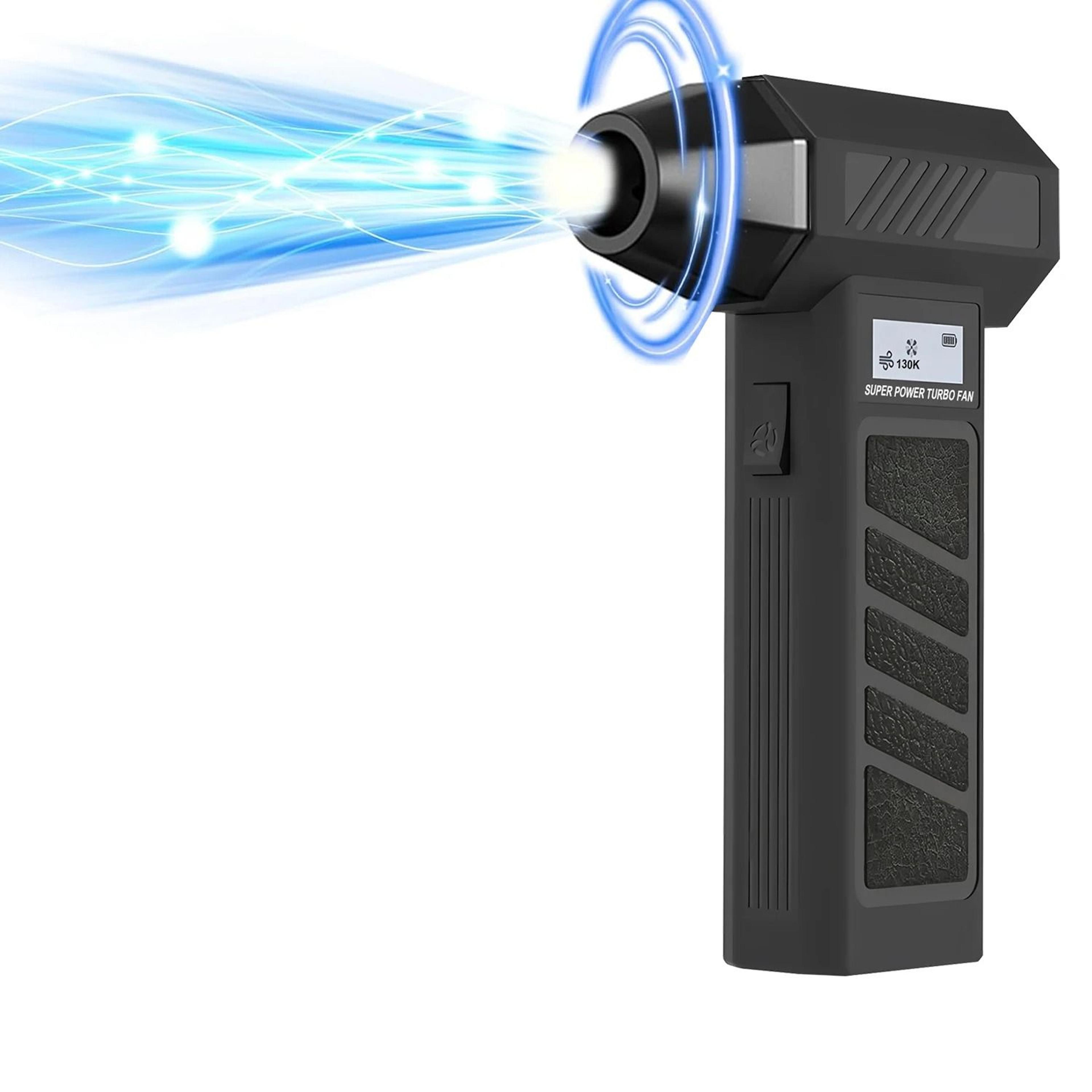 electric rechargeable air duster for computer and keyboard cleaning