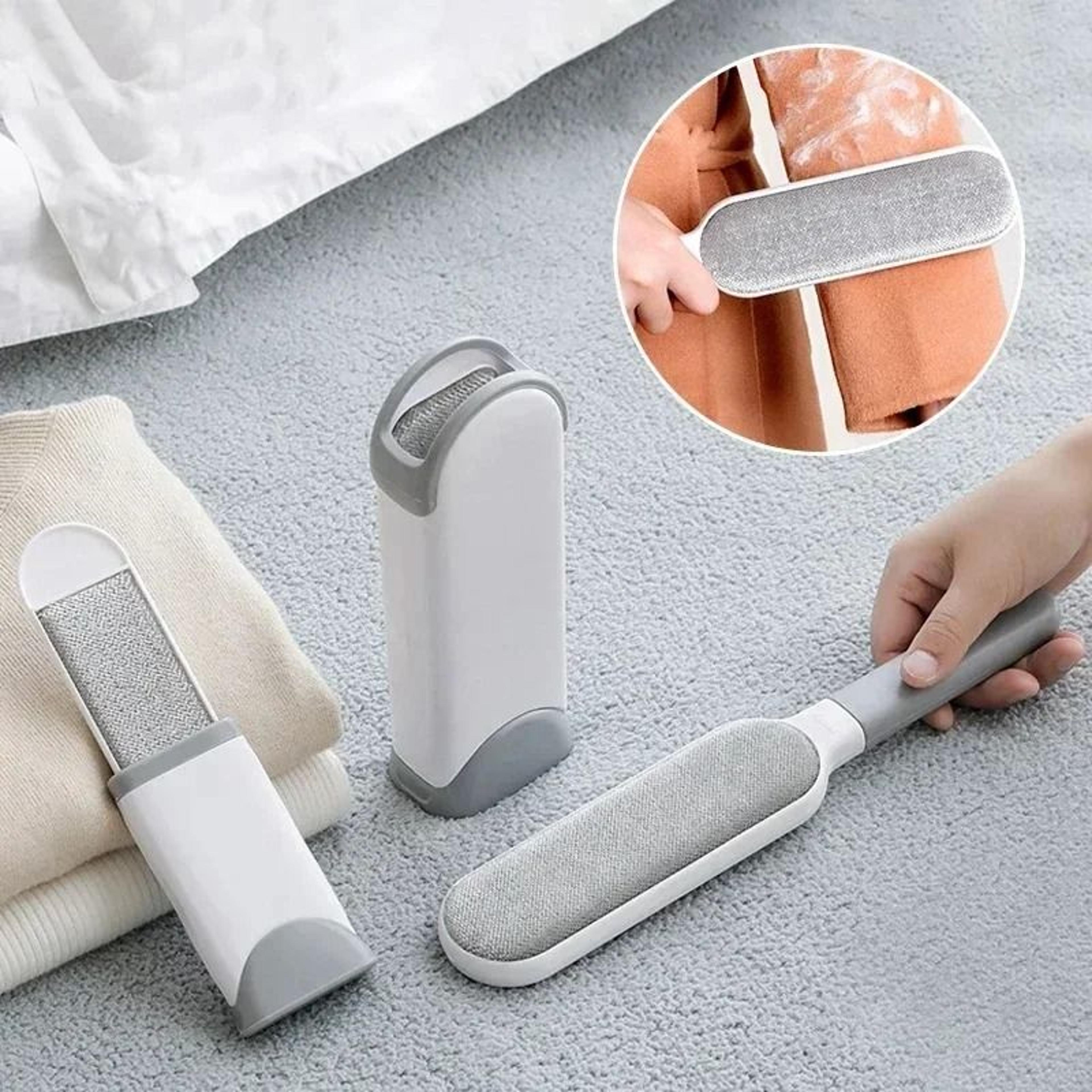 reusable pet hair remover brush for furniture clothes and bedding