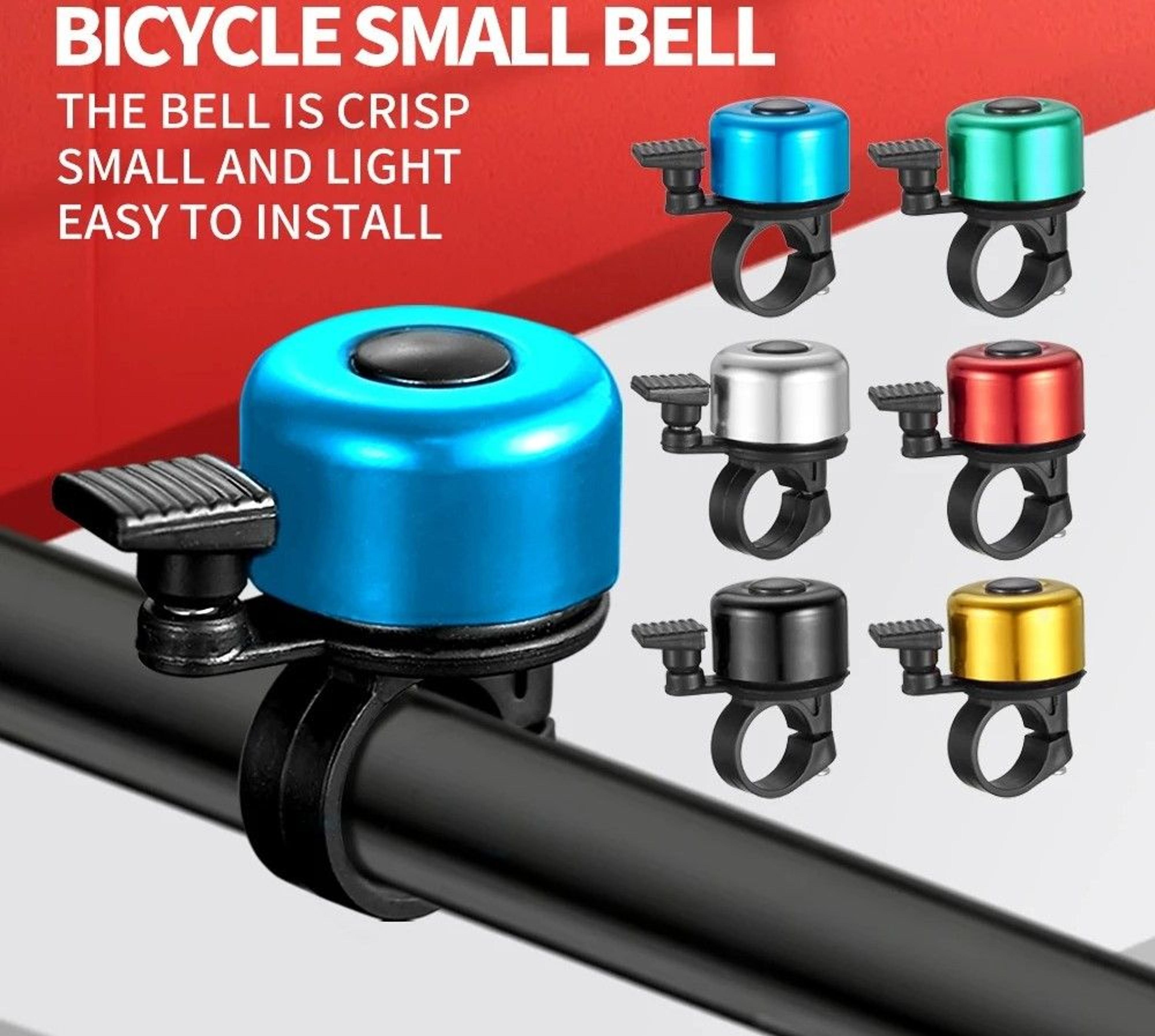 aluminum alloy bicycle bell for mountain and road cycling safety