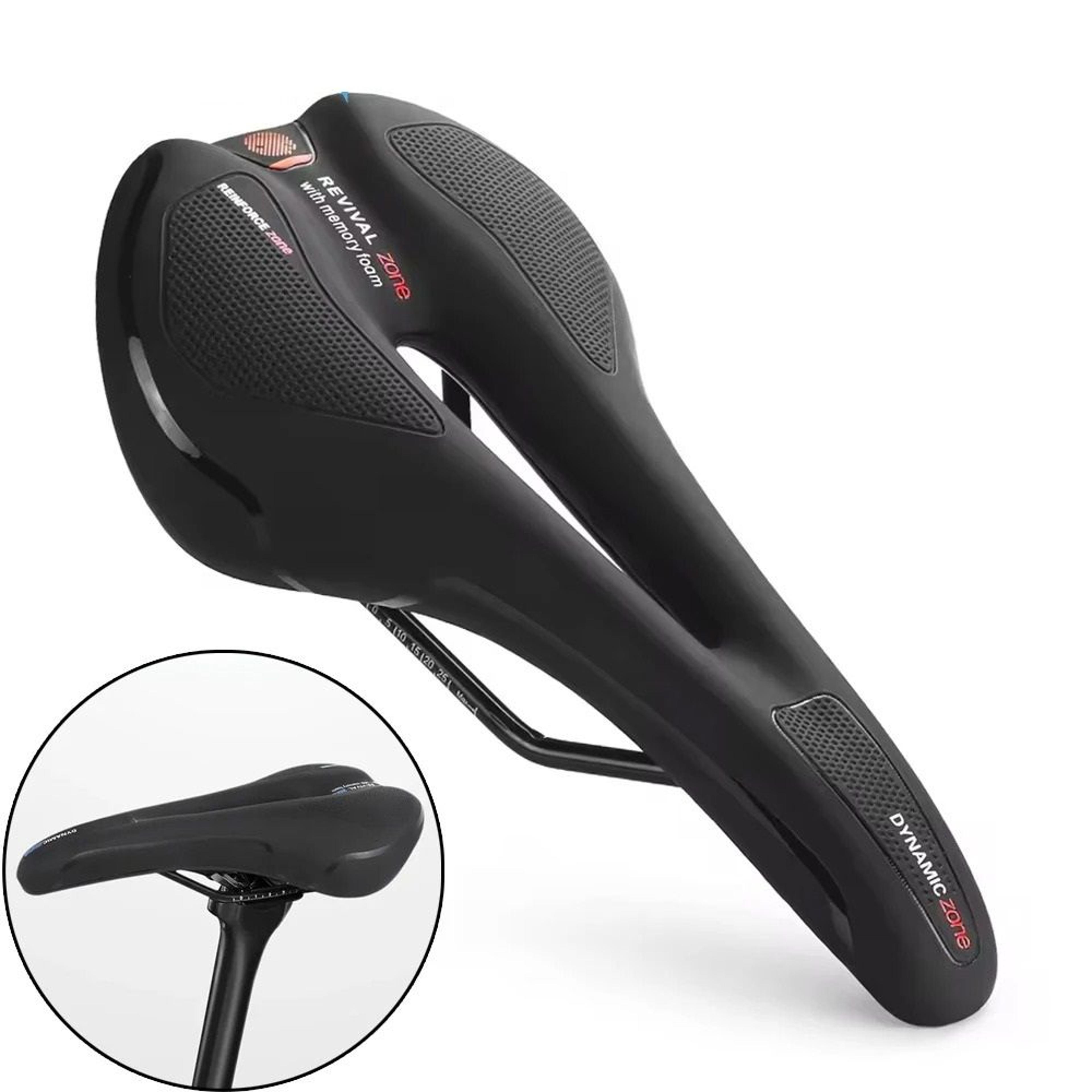 lightweight breathable bicycle saddle with shockproof cycling cushion