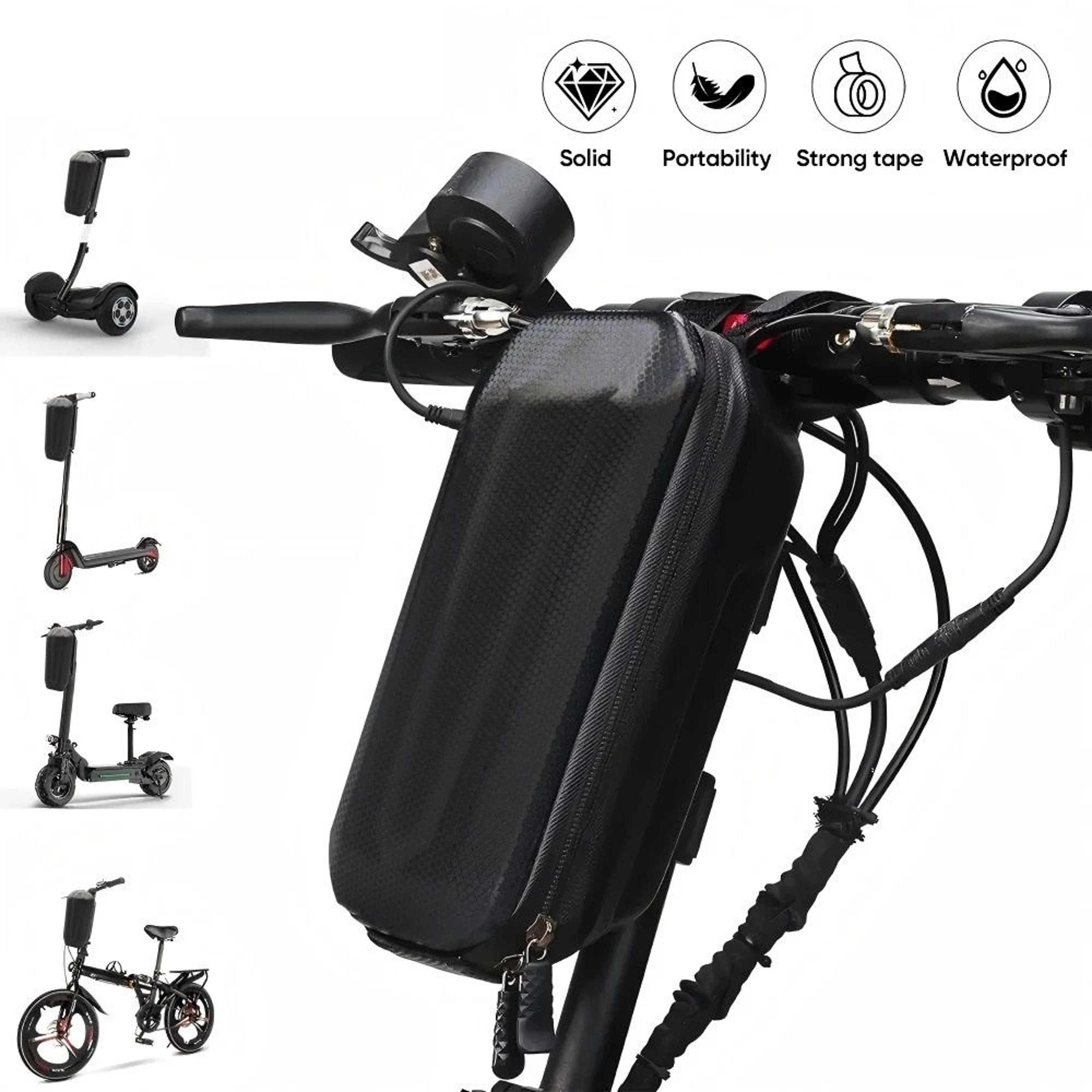 large capacity electric scooter bag front handlebar storage for bike and scooter