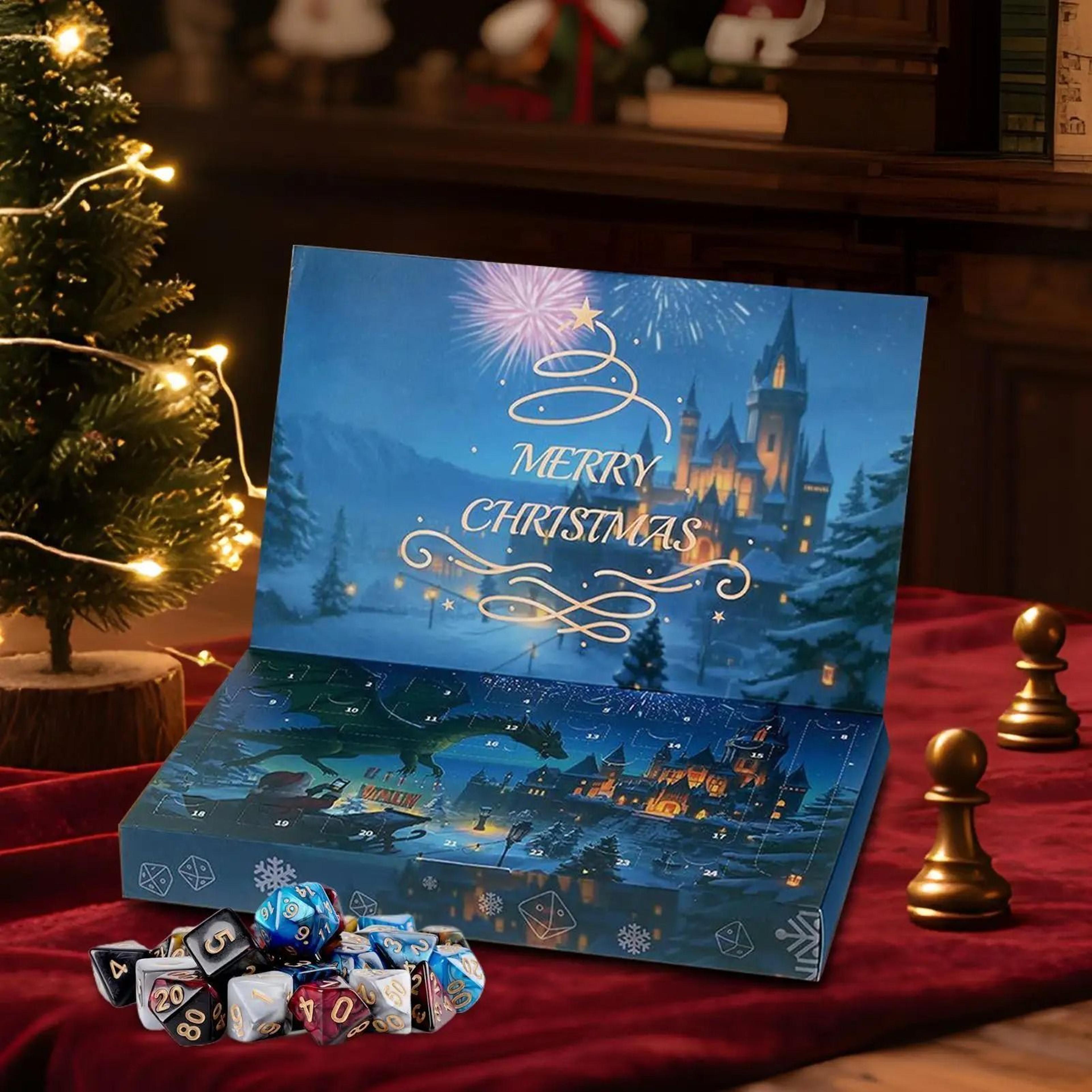 mystery dice advent calendar