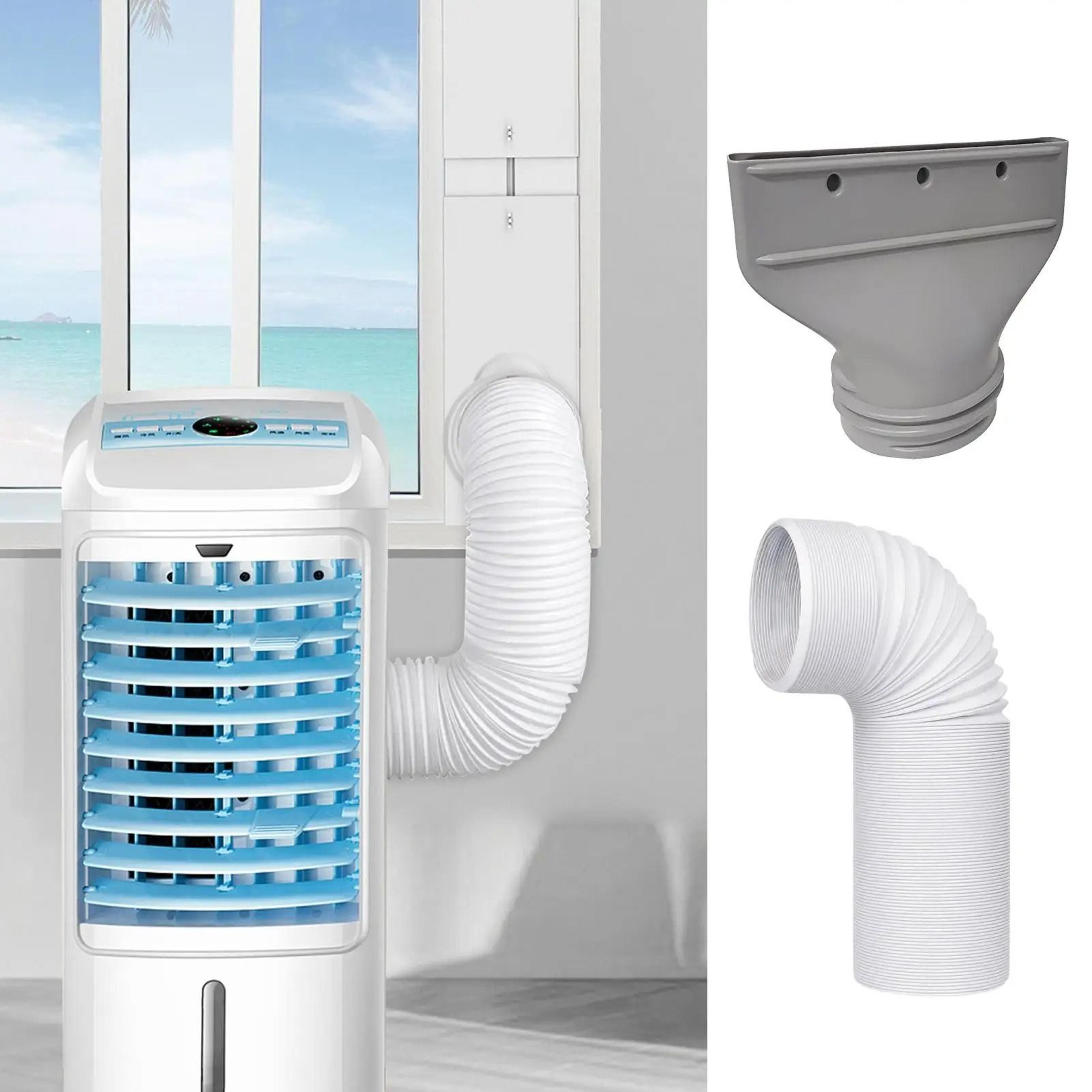 portable air conditioner exhaust hose coupler