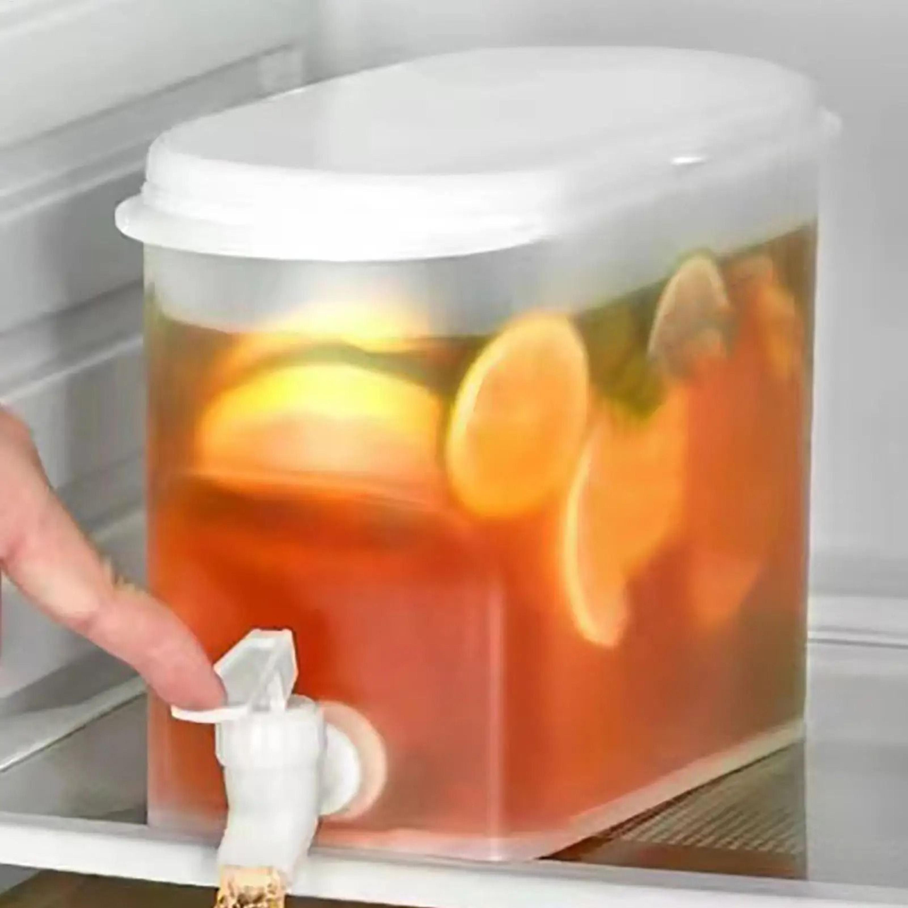 large capacity cold water jug with faucet