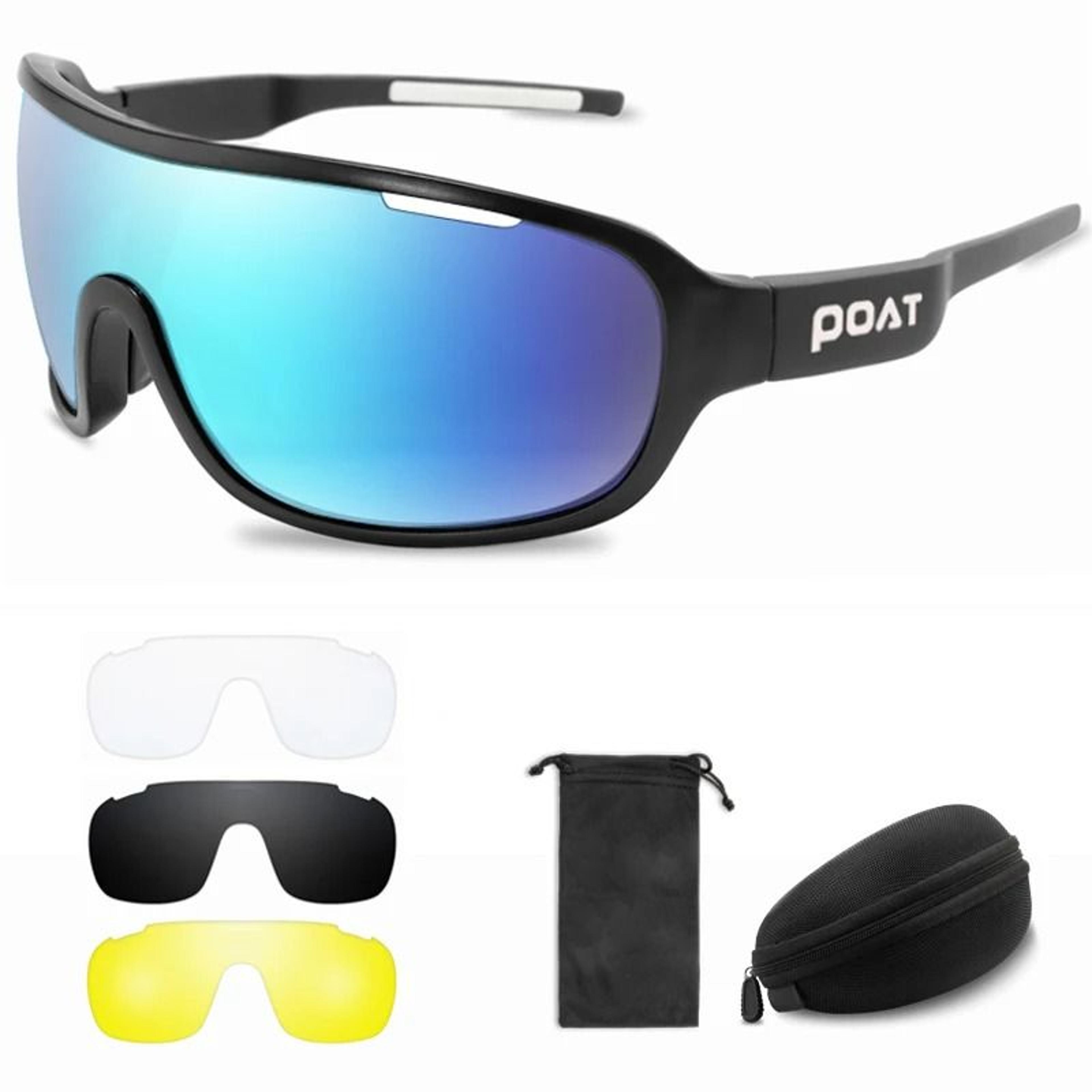 outdoor sports sunglasses with extra lens