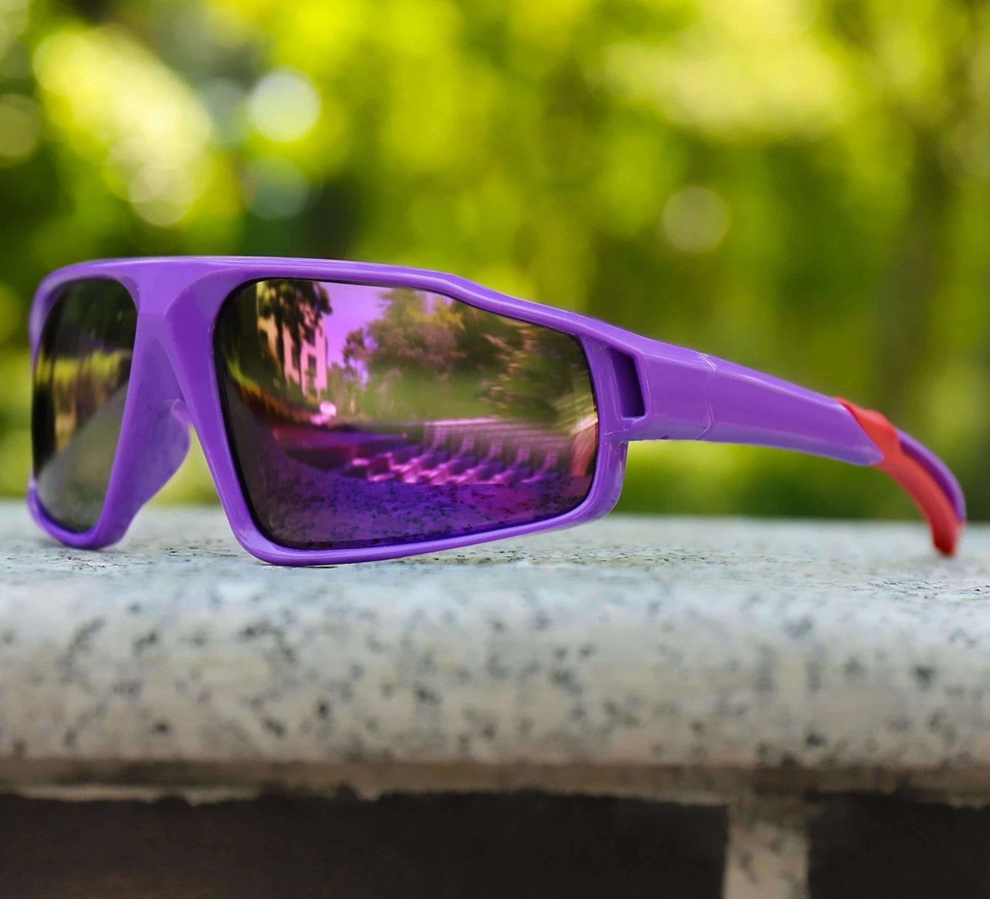 unisex outdoor sports sunglasses with uv protection for cycling and hiking