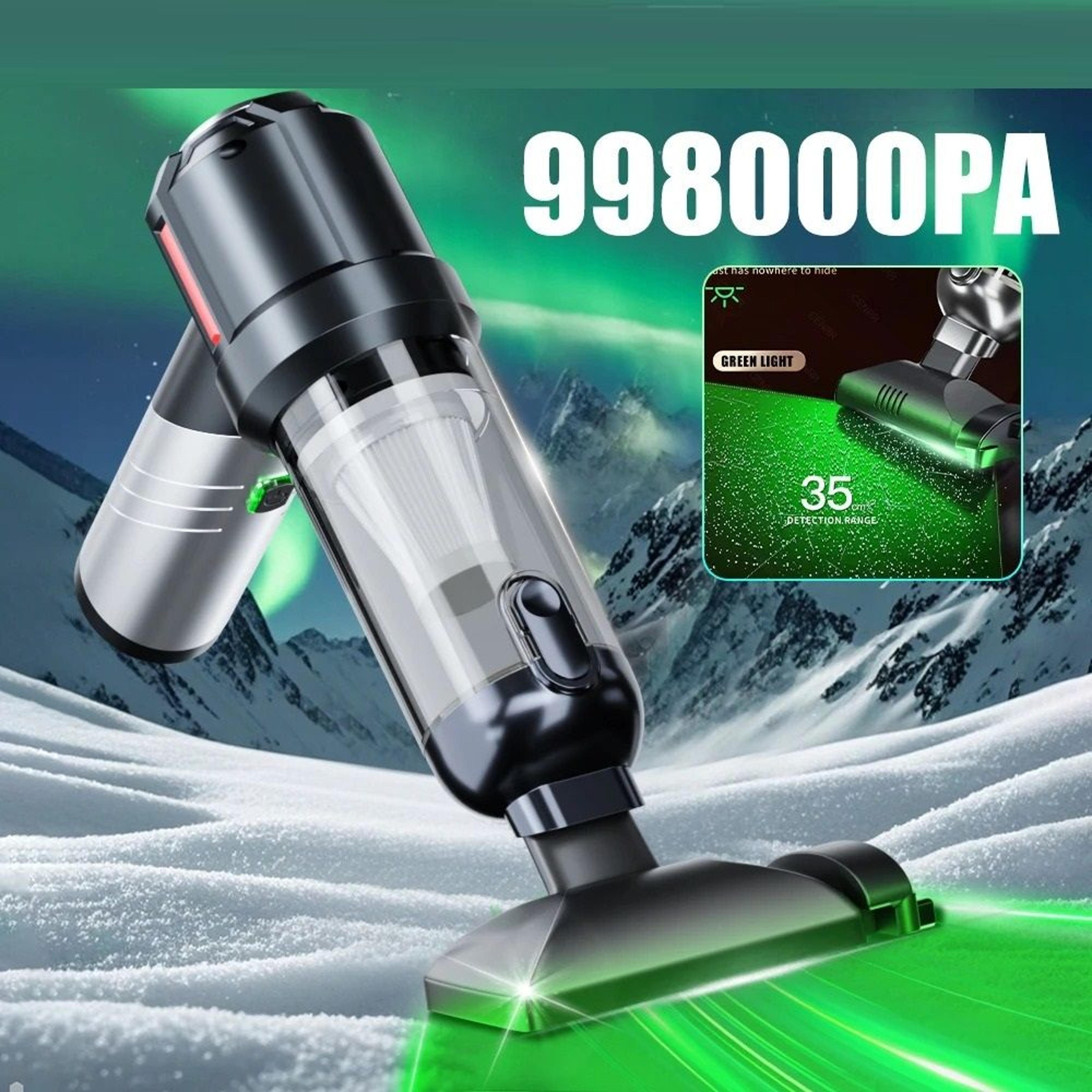 compact cordless car and home vacuum cleaner with powerful suction