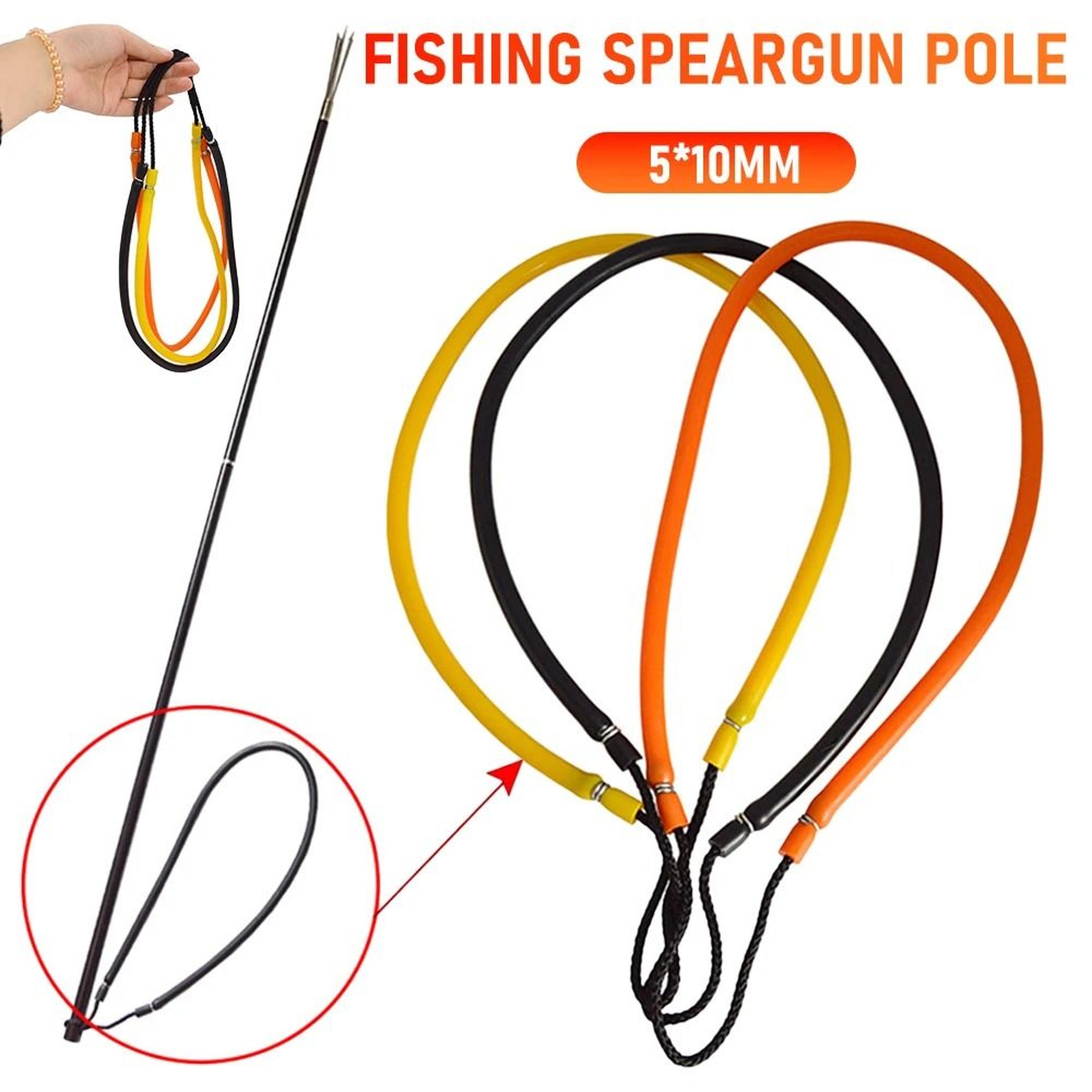 spearfishing rubber band replacement for speargun with strong elastic power