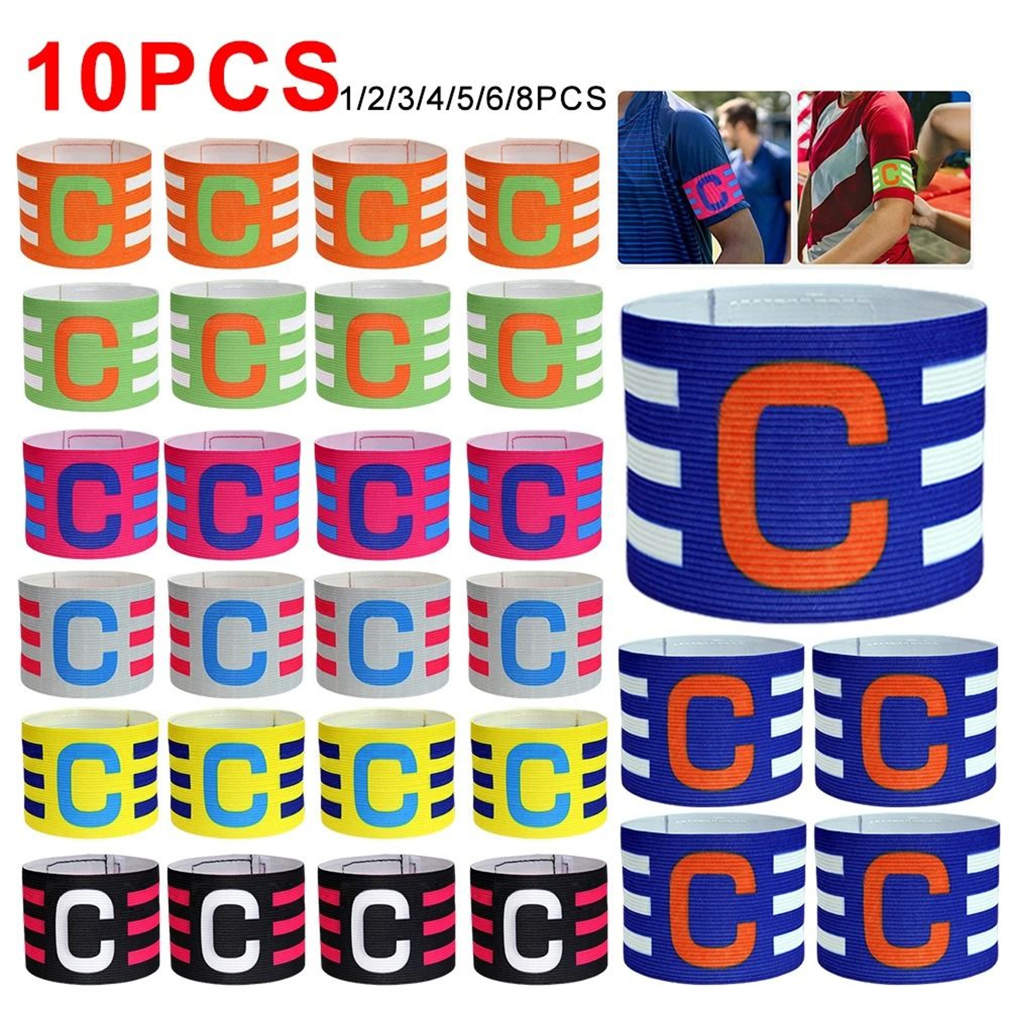 team captain armband set for soccer football training and competition