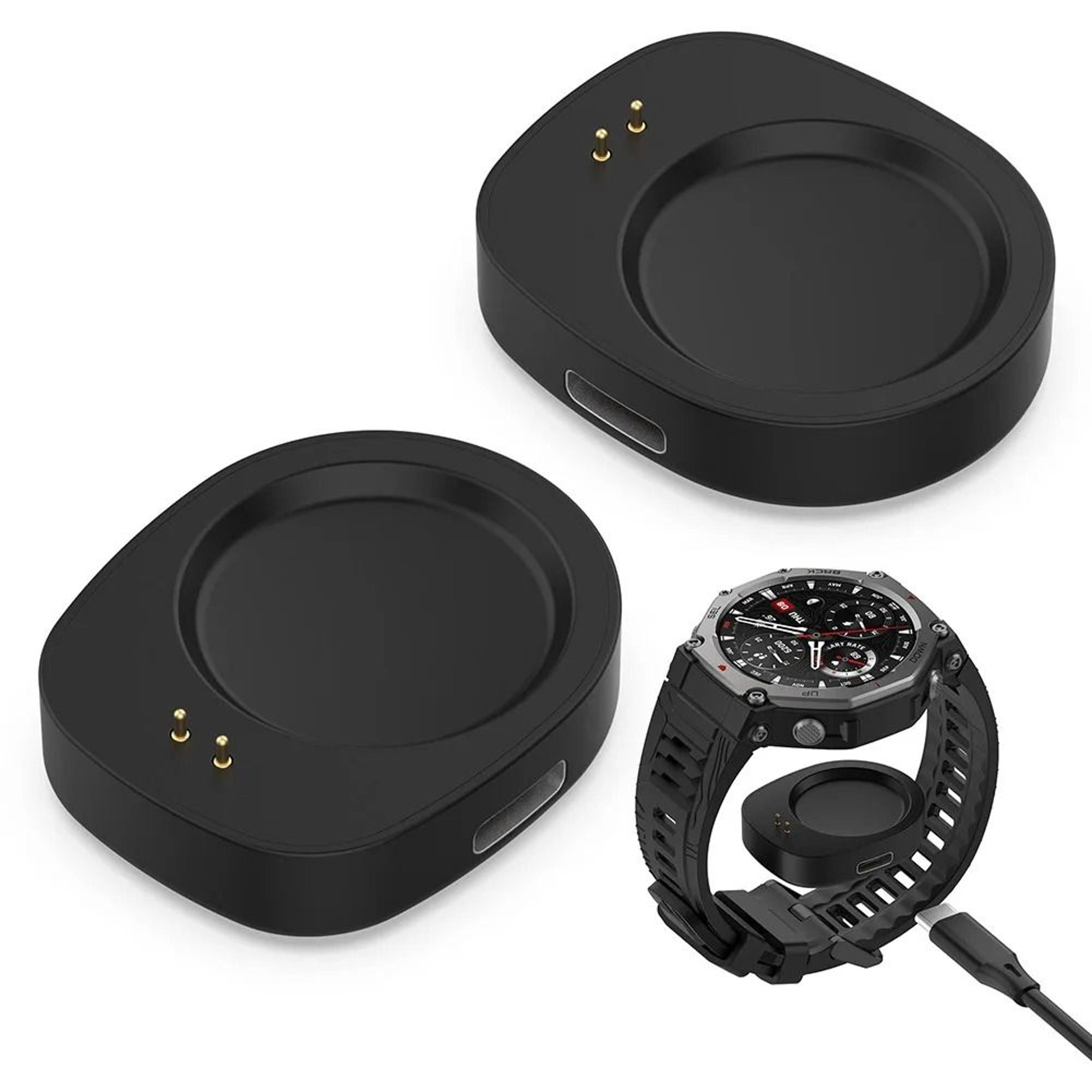 wireless charging adapter for smart watches with portable dock
