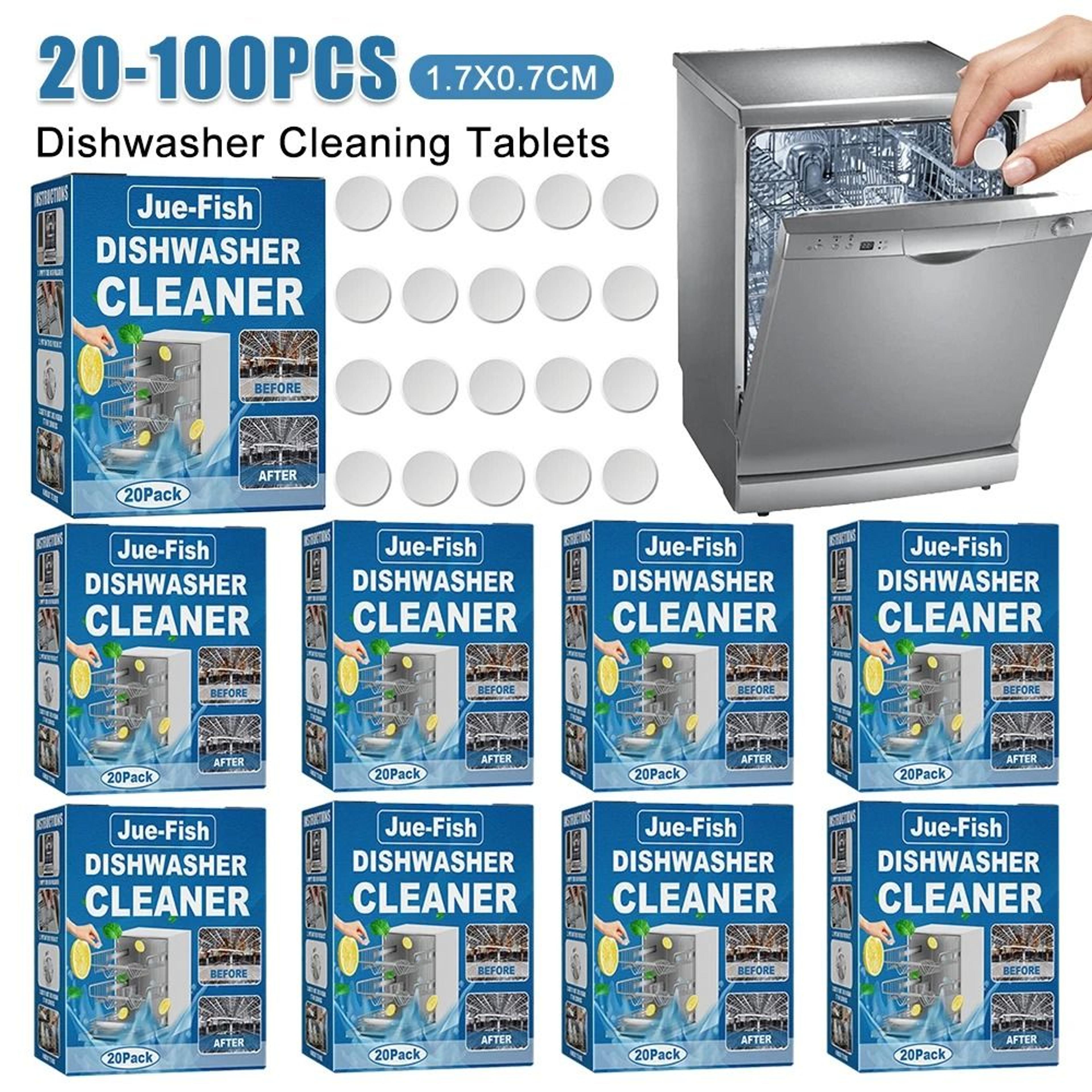 kitchen dishwasher cleaning tablets for deep cleaning and deodorizing