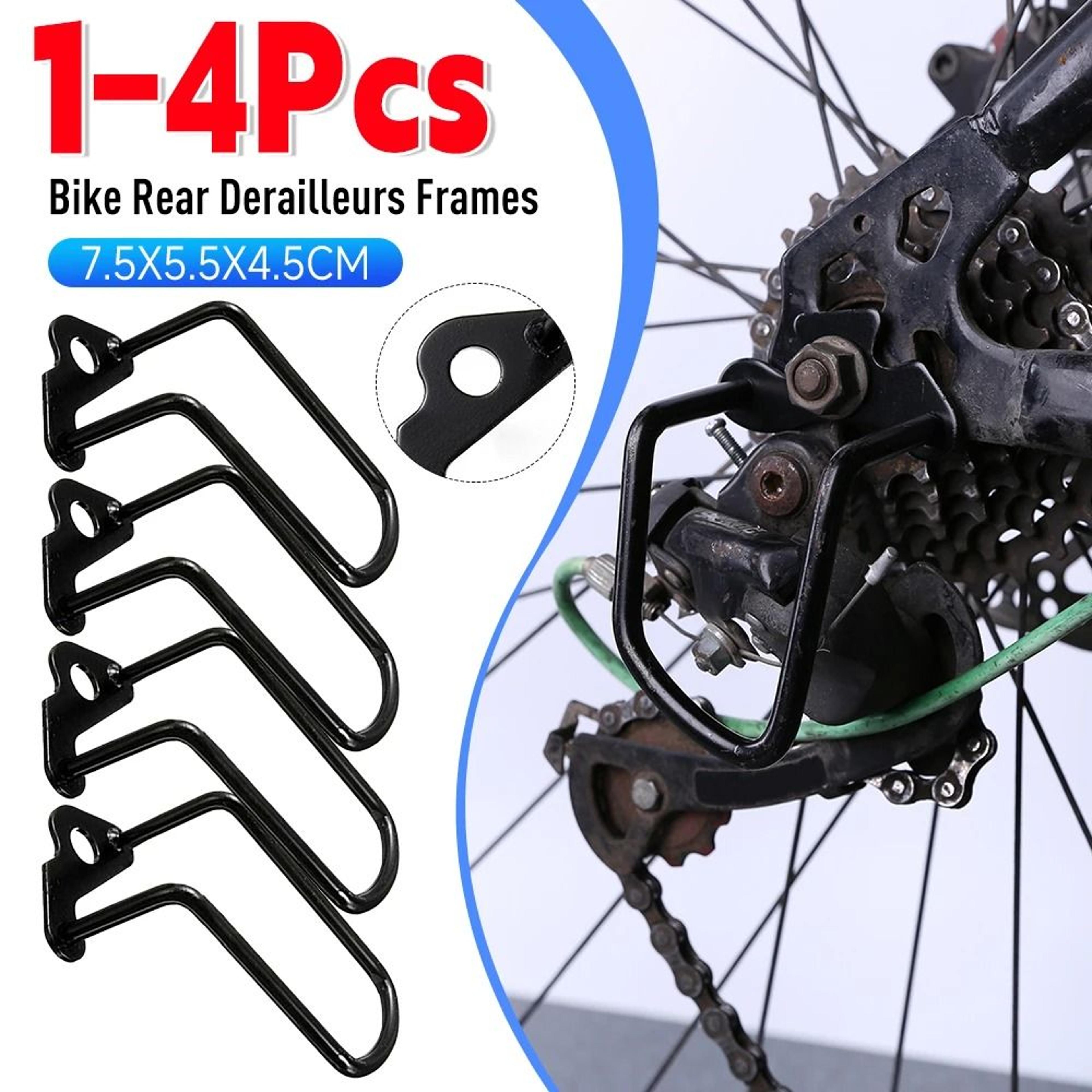 universal rear derailleur protector cover for bicycle gear protection