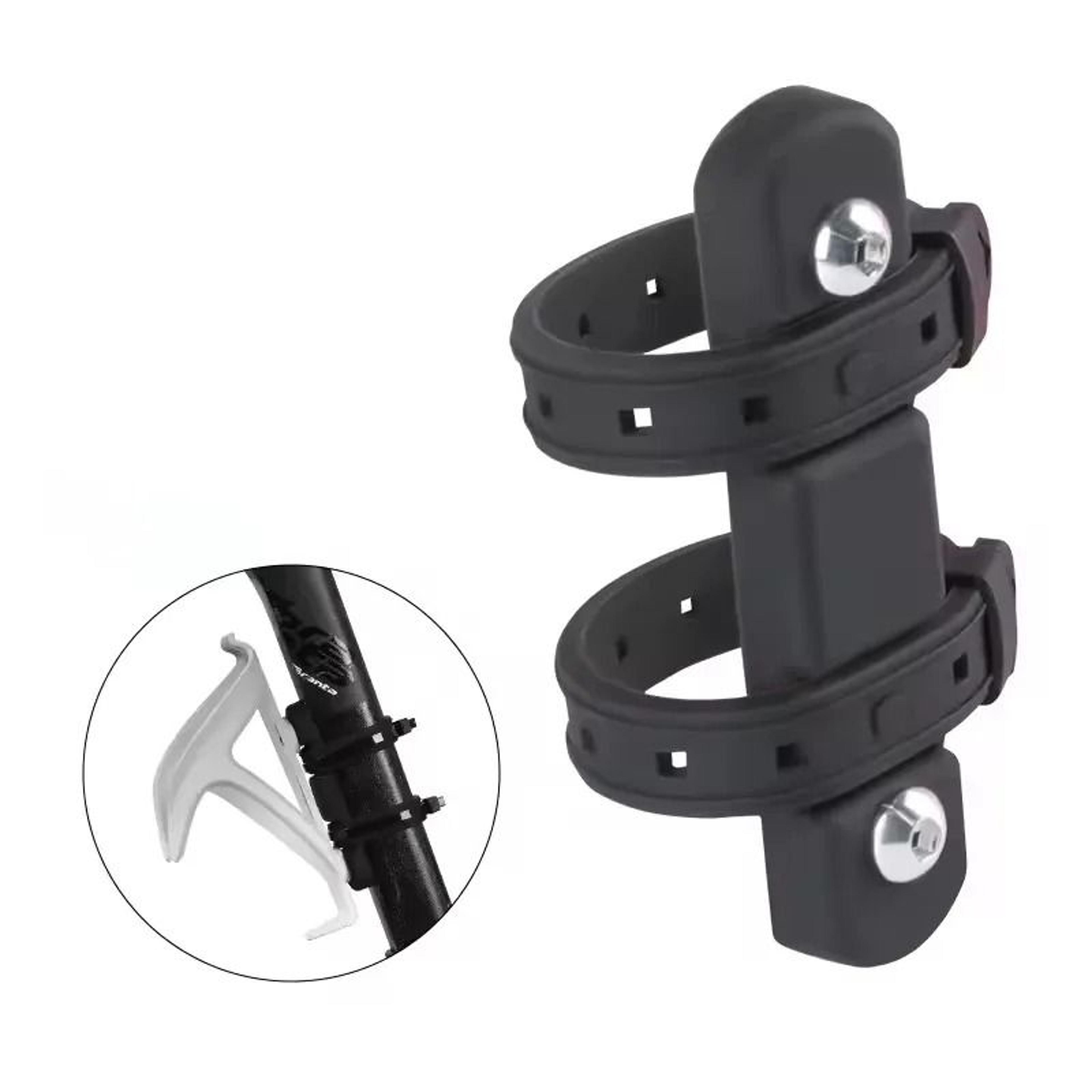 bicycle bottle mount adapter strap for frame and fork installation