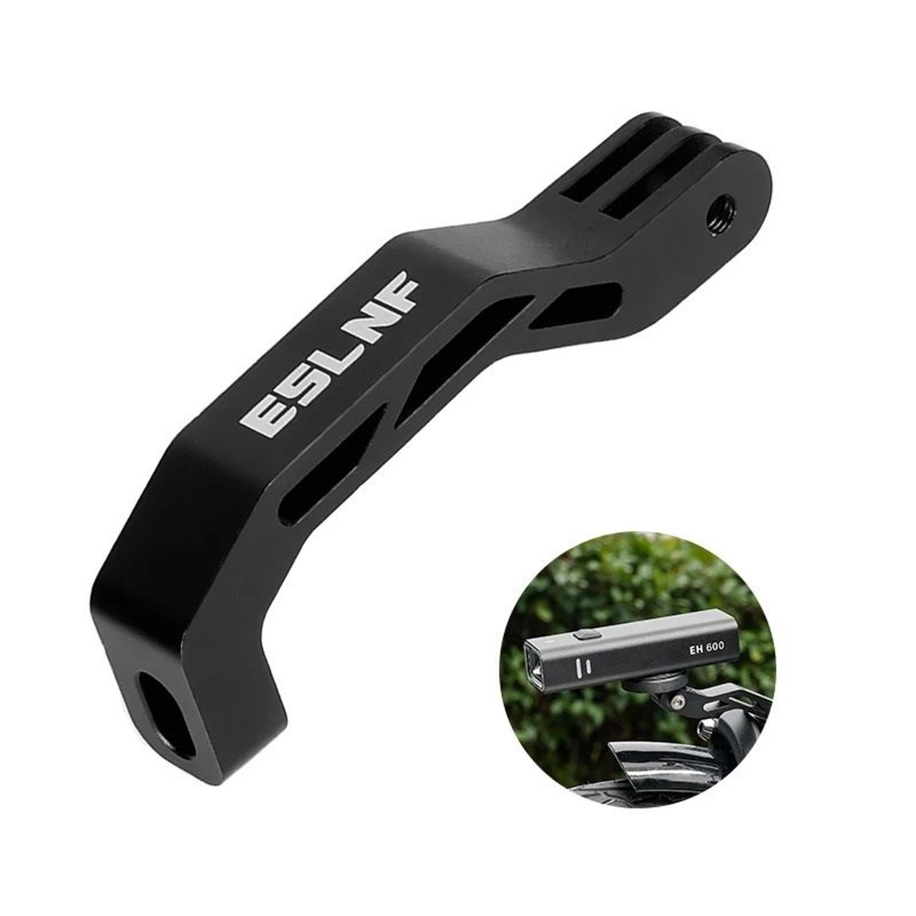 folding bicycle light and action camera mount bracket for bike accessories