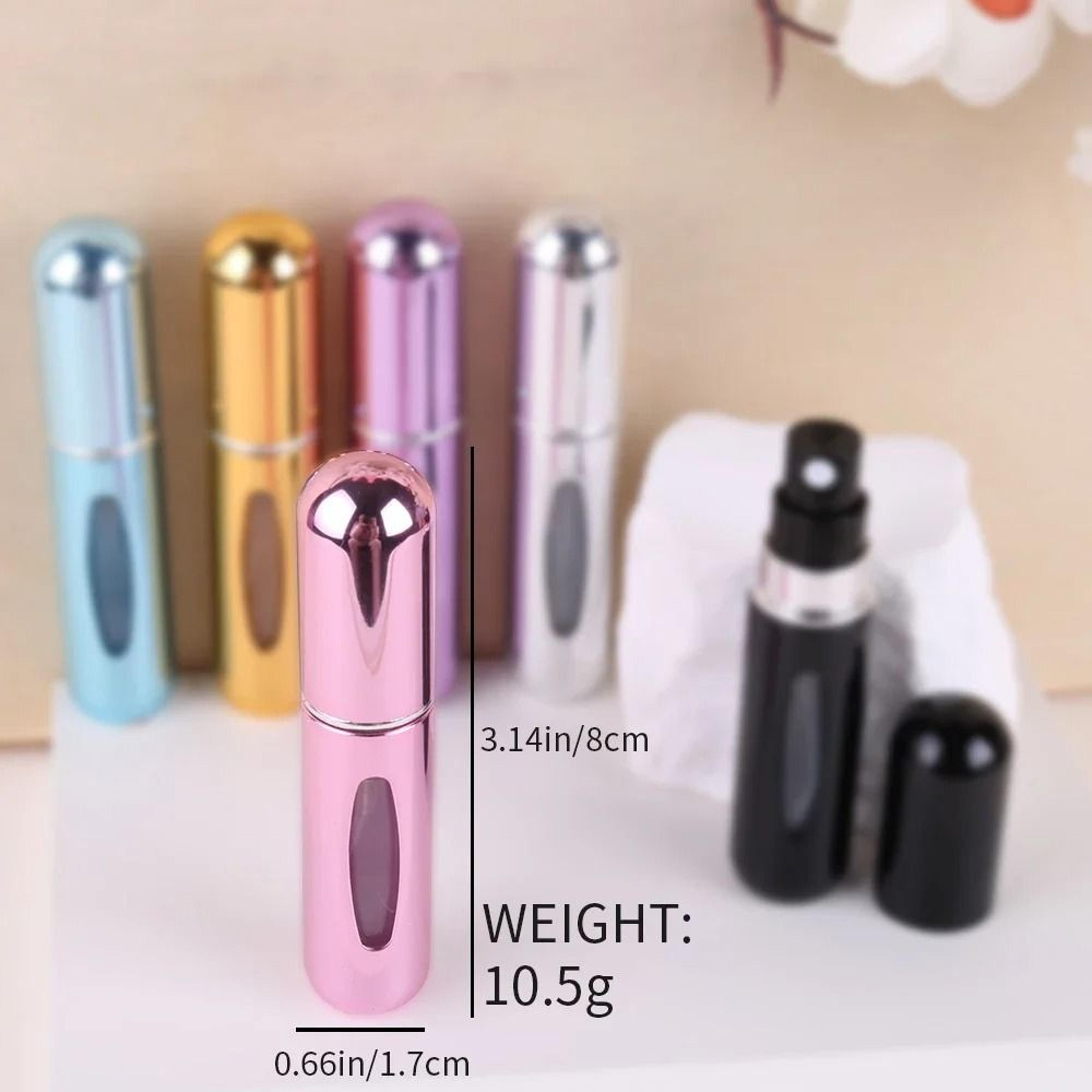mini portable perfume spray bottle set refillable travel atomizer