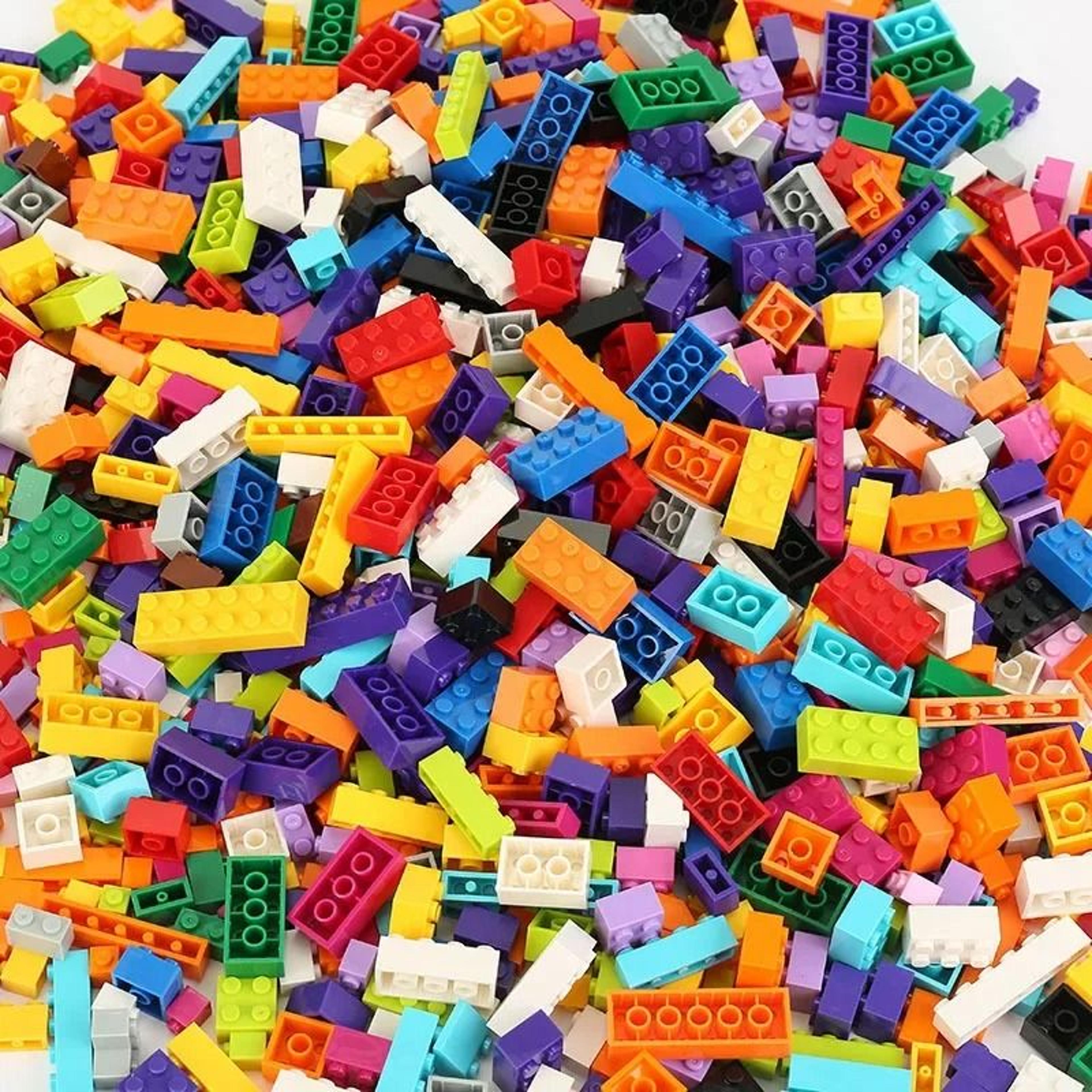 1000 piece building blocks city diy creative bricks set